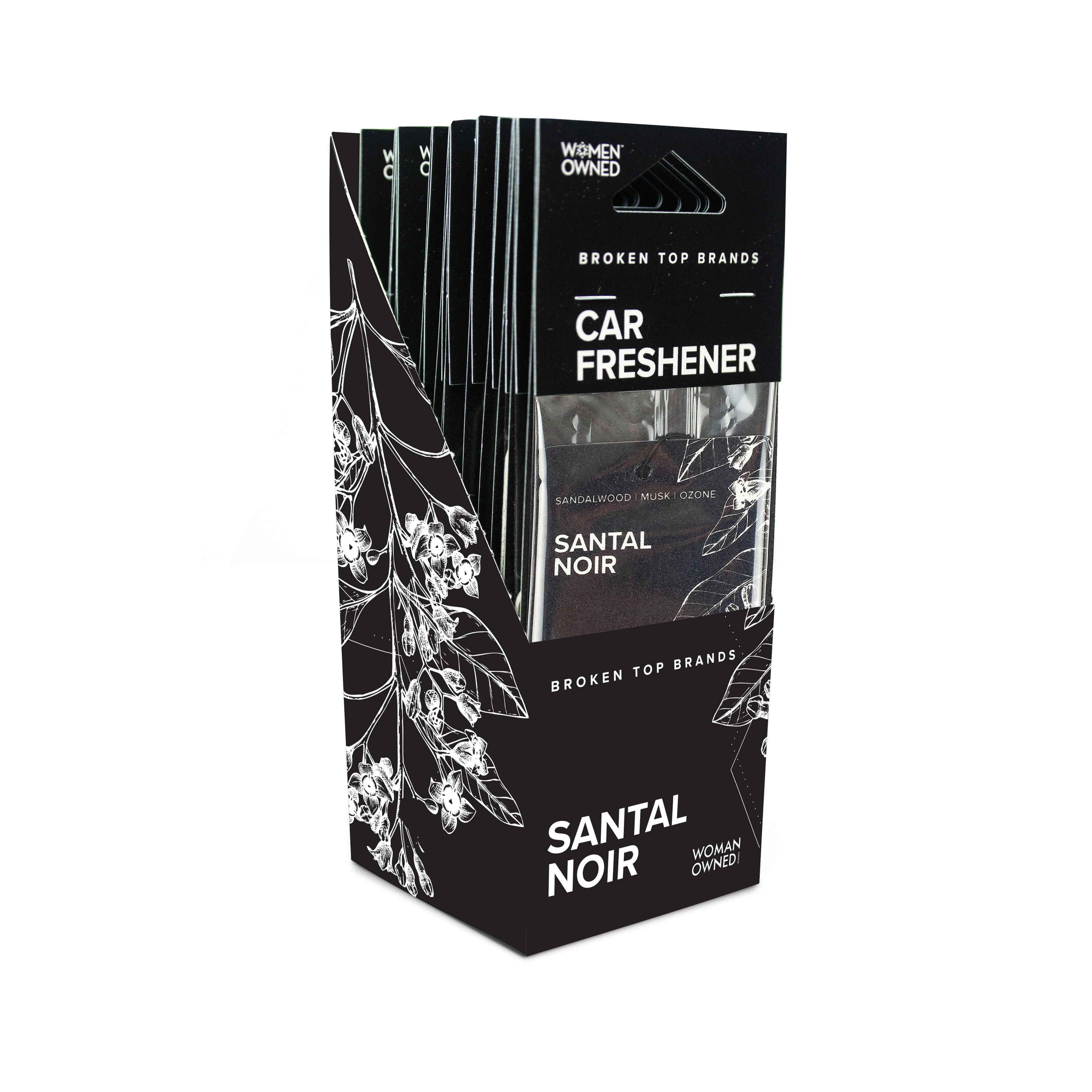 Broken Top Brands- Santal Noir - Car Fresheners