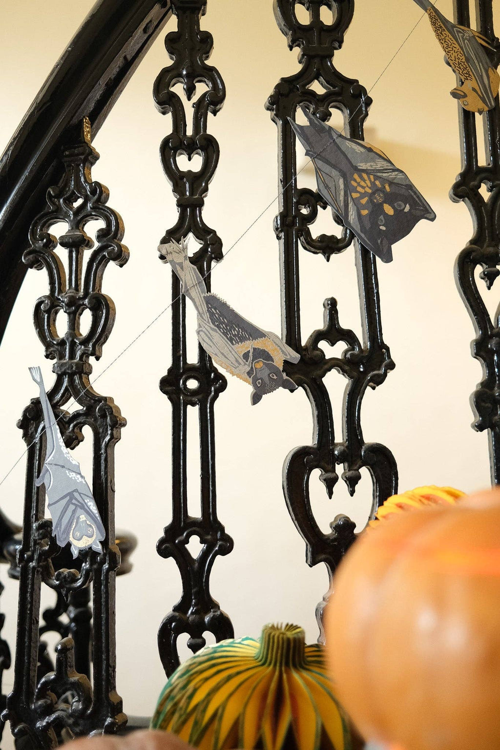 East End Press- Bats Sewn Garland