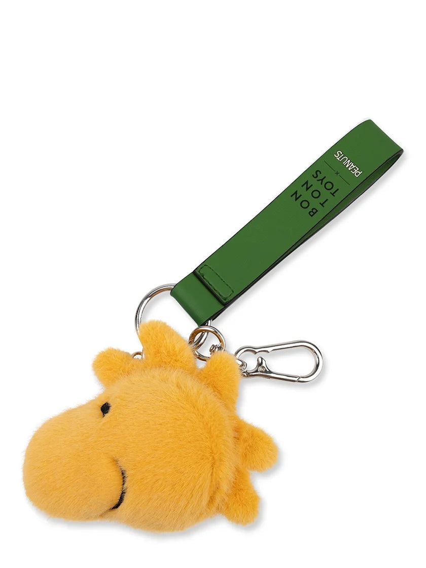 Bon Ton Toys- Woodstock ECO Tiny Teddy Yellow Keychain