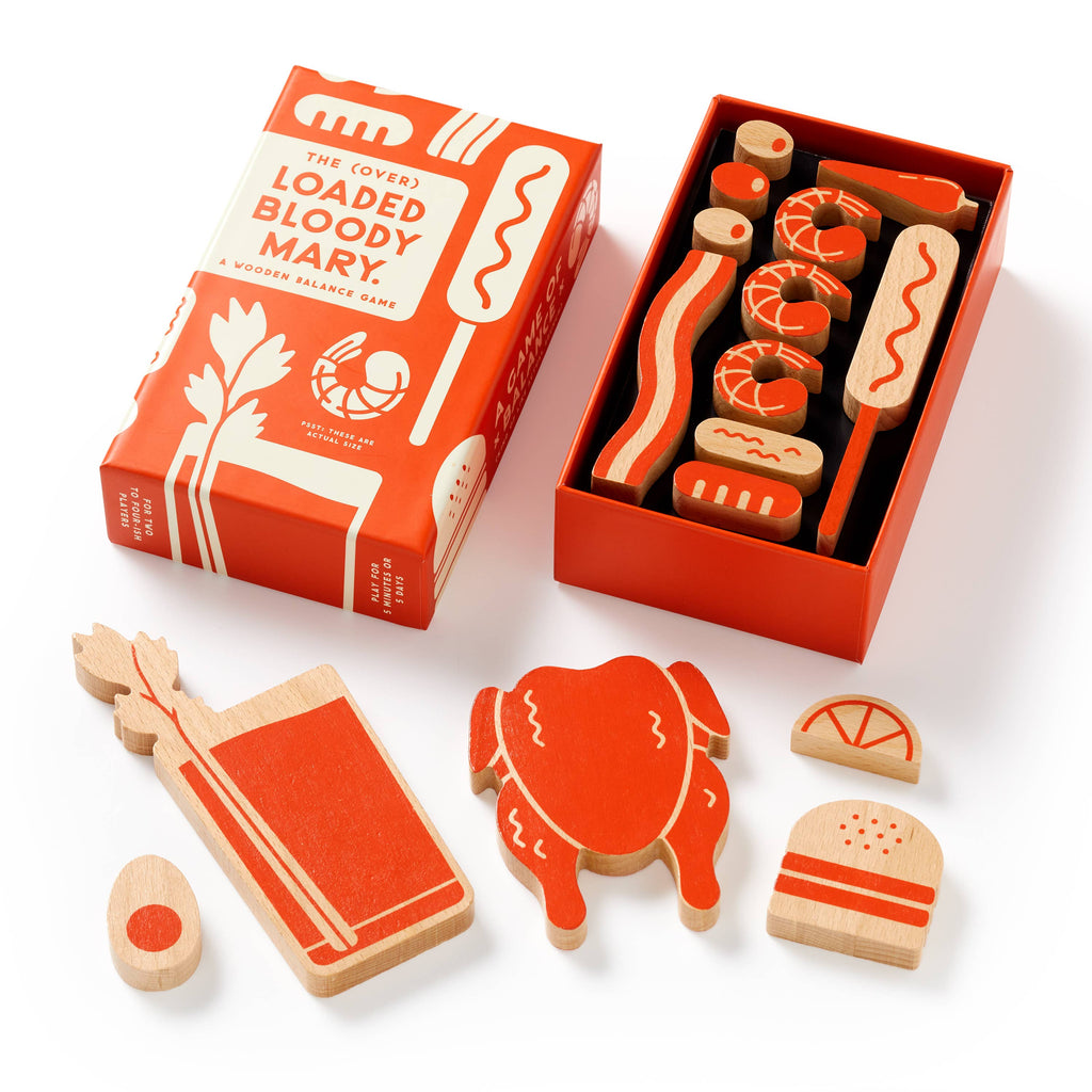 Chronicle Books- Brass Monkey (Over) Loaded Bloody Mary Balance Game