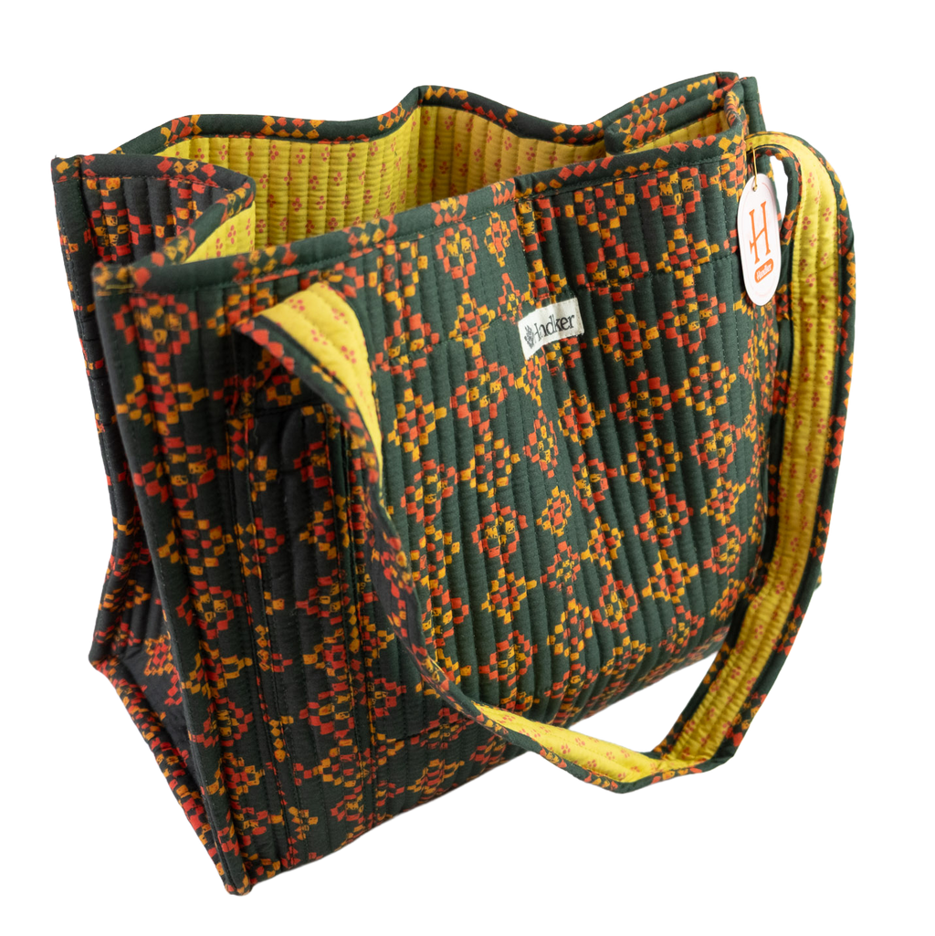 Handker Bandanas- Royce Quilted Tote