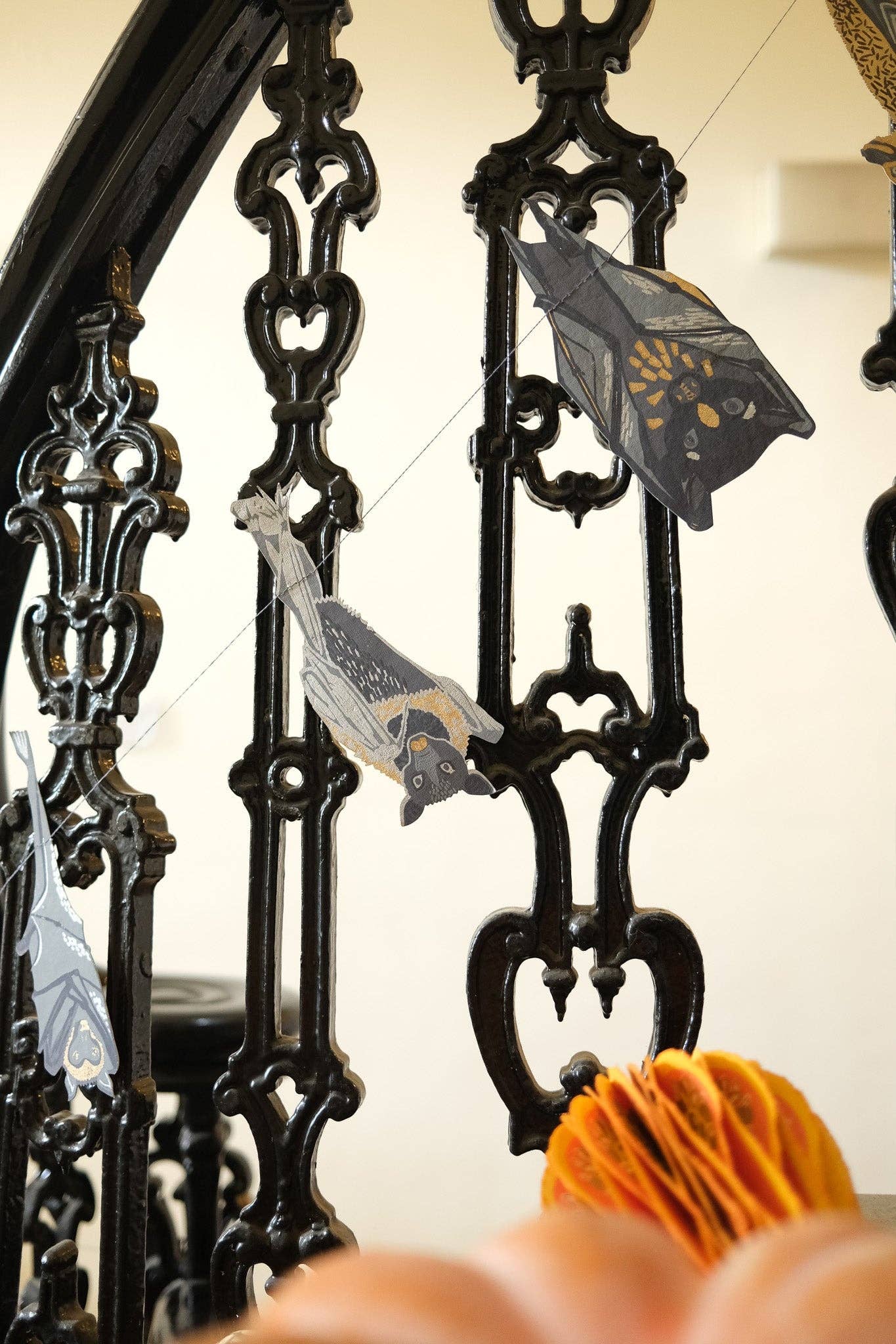 East End Press- Bats Sewn Garland