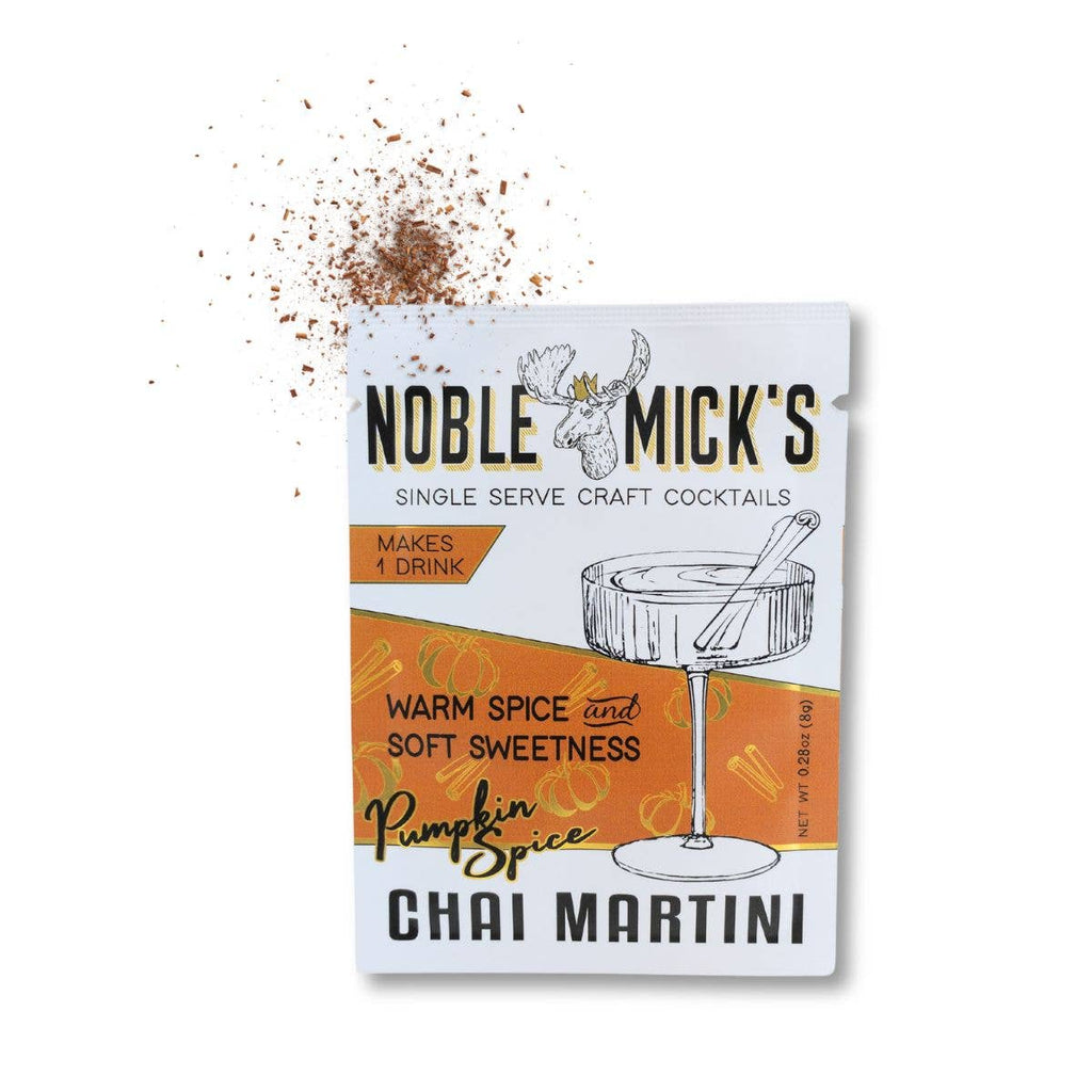 Noble Mick's- Pumpkin Spice Chai Martini Single Serve Craft Cocktail