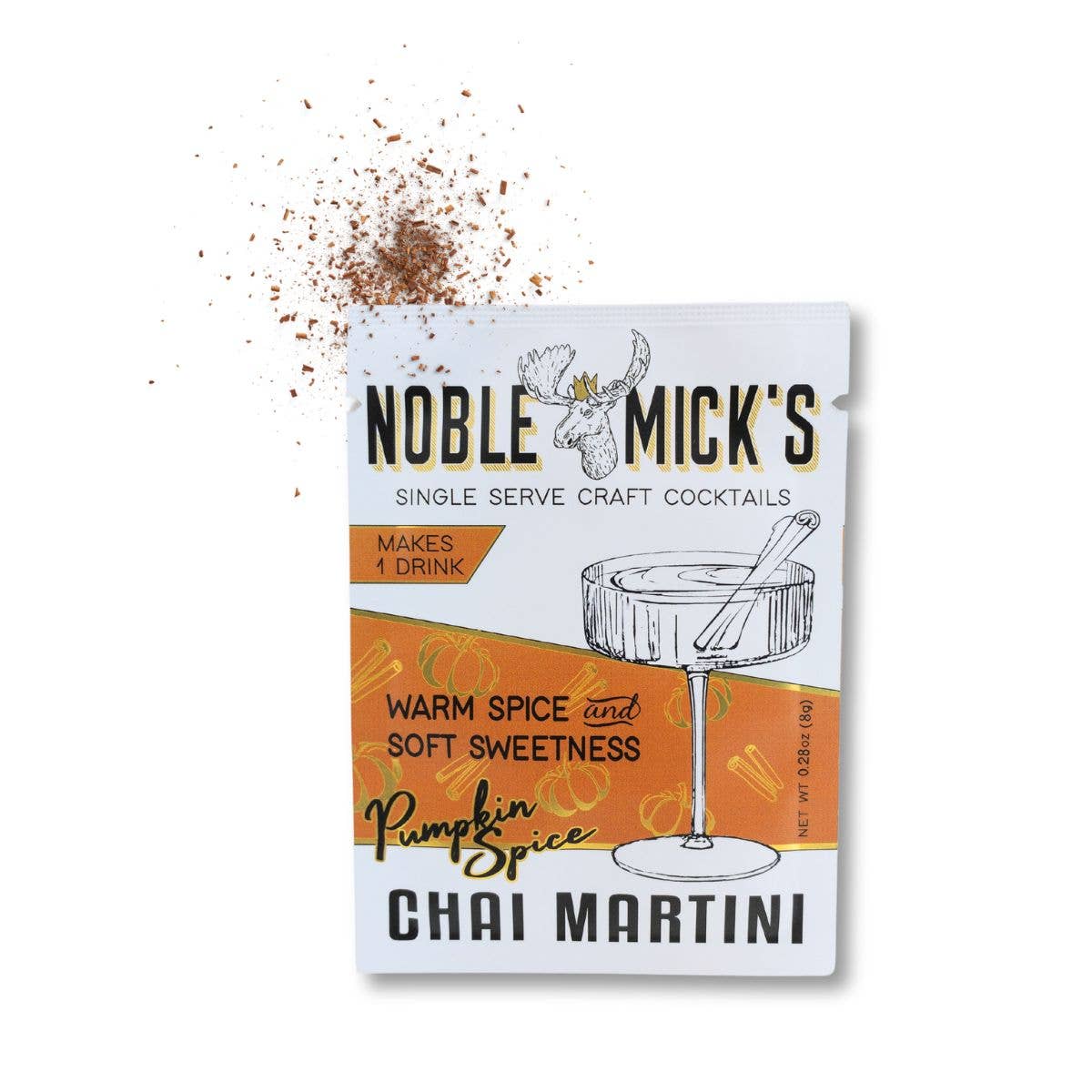 Noble Mick's- Pumpkin Spice Chai Martini Single Serve Craft Cocktail