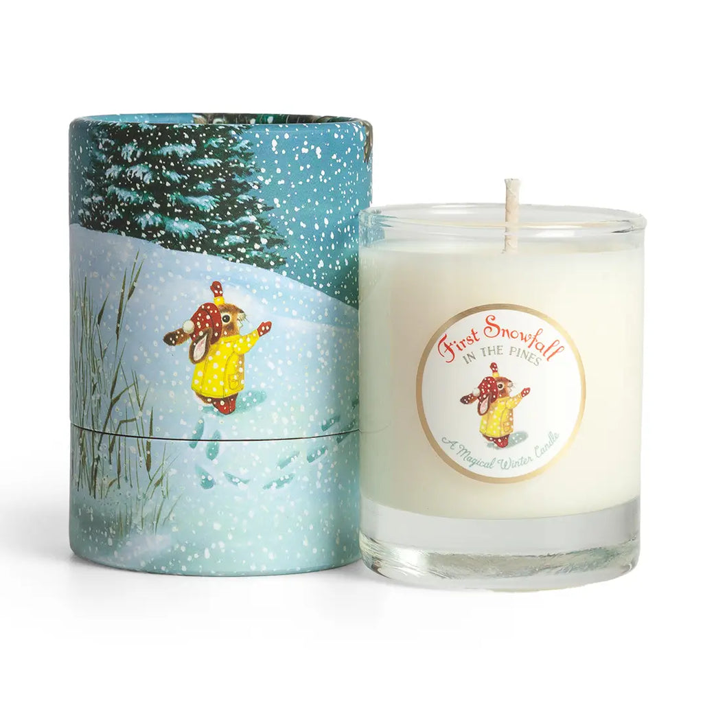 Kala Corporation- First Snowfall 3 oz Votive Candle - Limited Edition Richard Scarry X Kalastyle Soap Co.