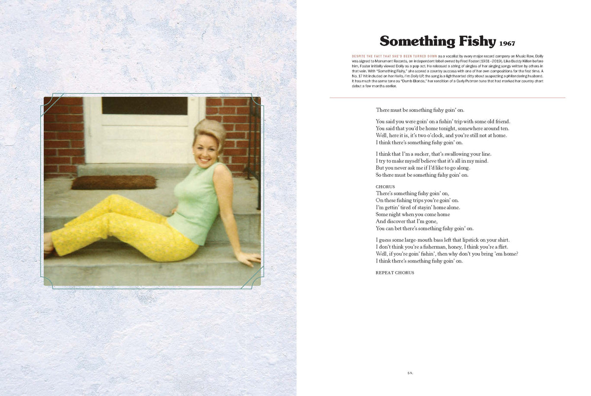 Chronicle Books- Dolly Parton, Songteller: My Life in Lyrics