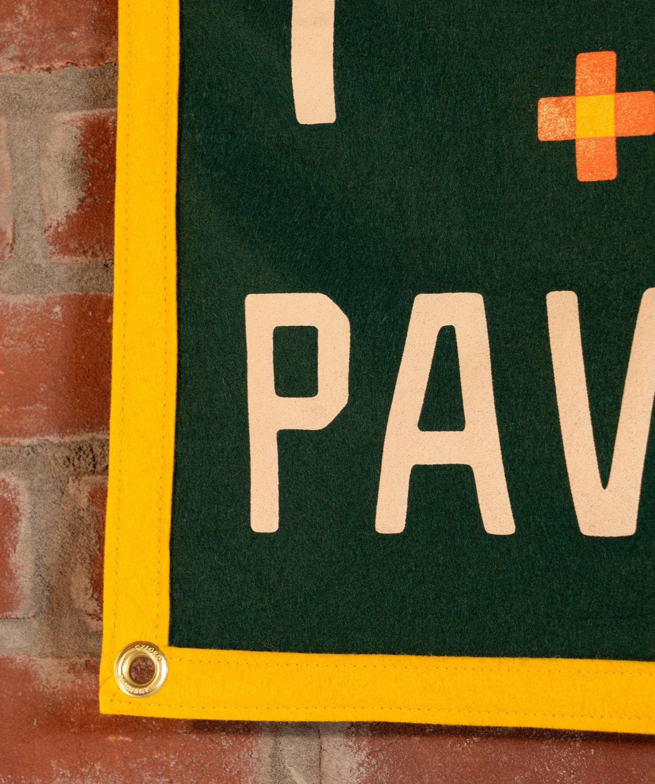 Oxford Pennant- Parks Not Pavement Camp Flag
