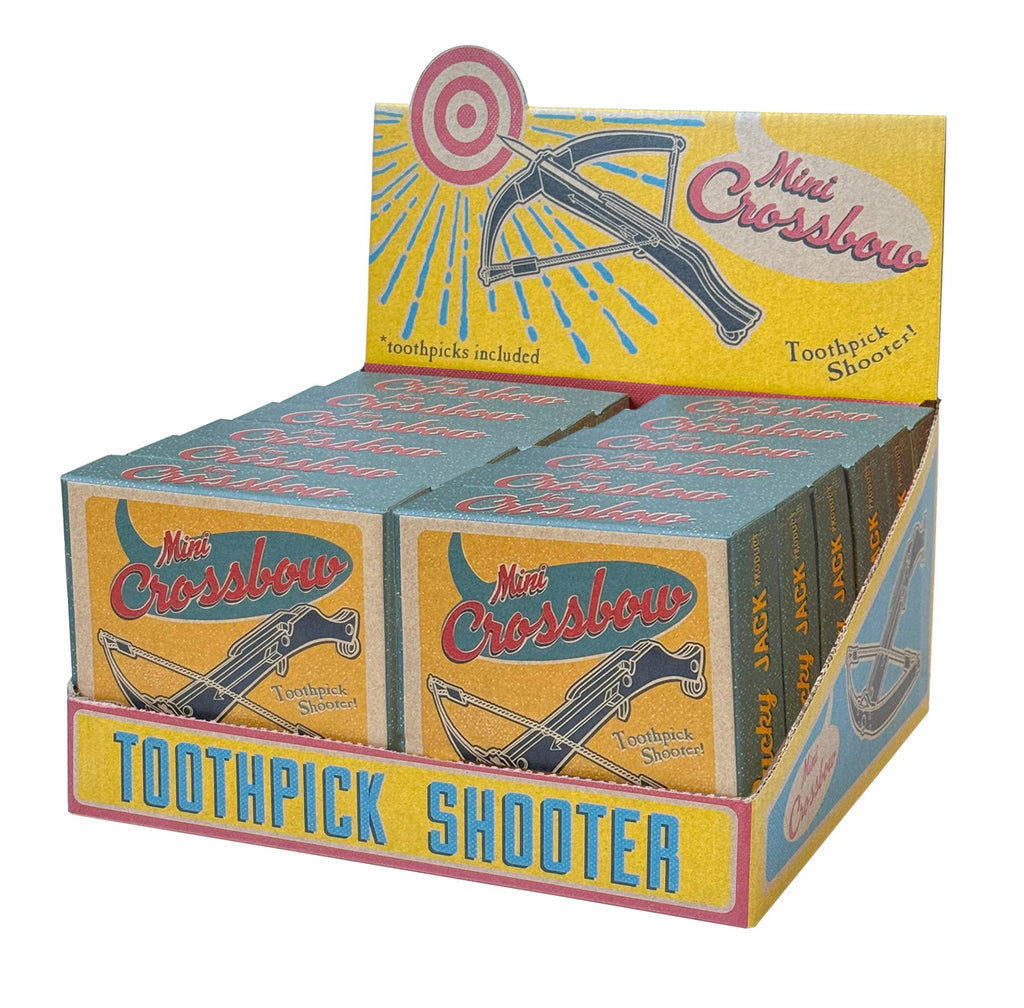 Lucky Jack- Mini Crossbow Toothpick Launcher