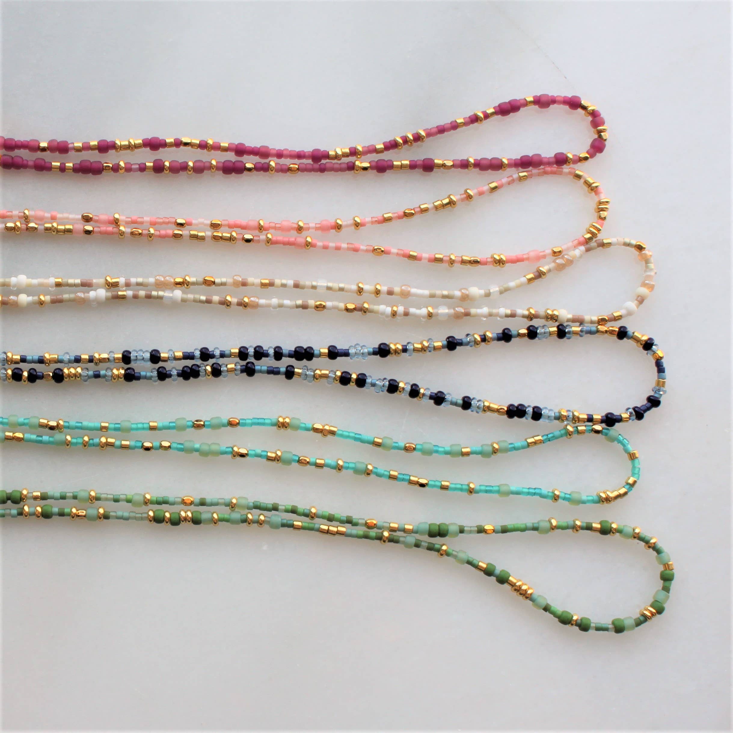 The Silver Wren- Unity Beaded Necklace - Choose your color