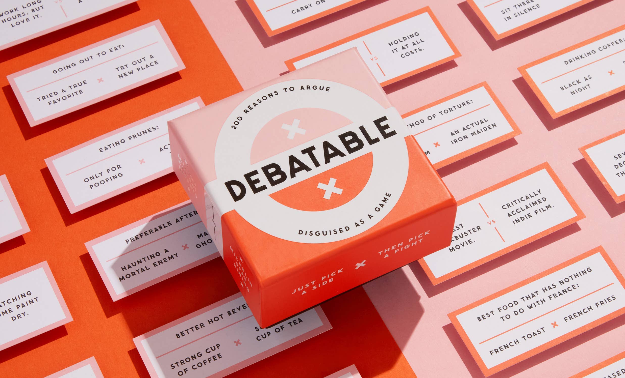 Chronicle Books- Brass Monkey Debatable Game Set