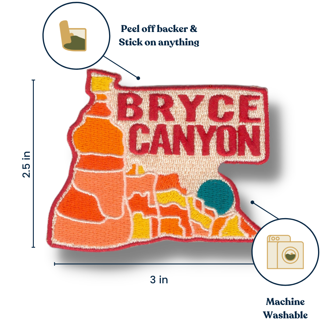 Outpatch- Bryce Canyon Hoodoos National Park stick-on patch