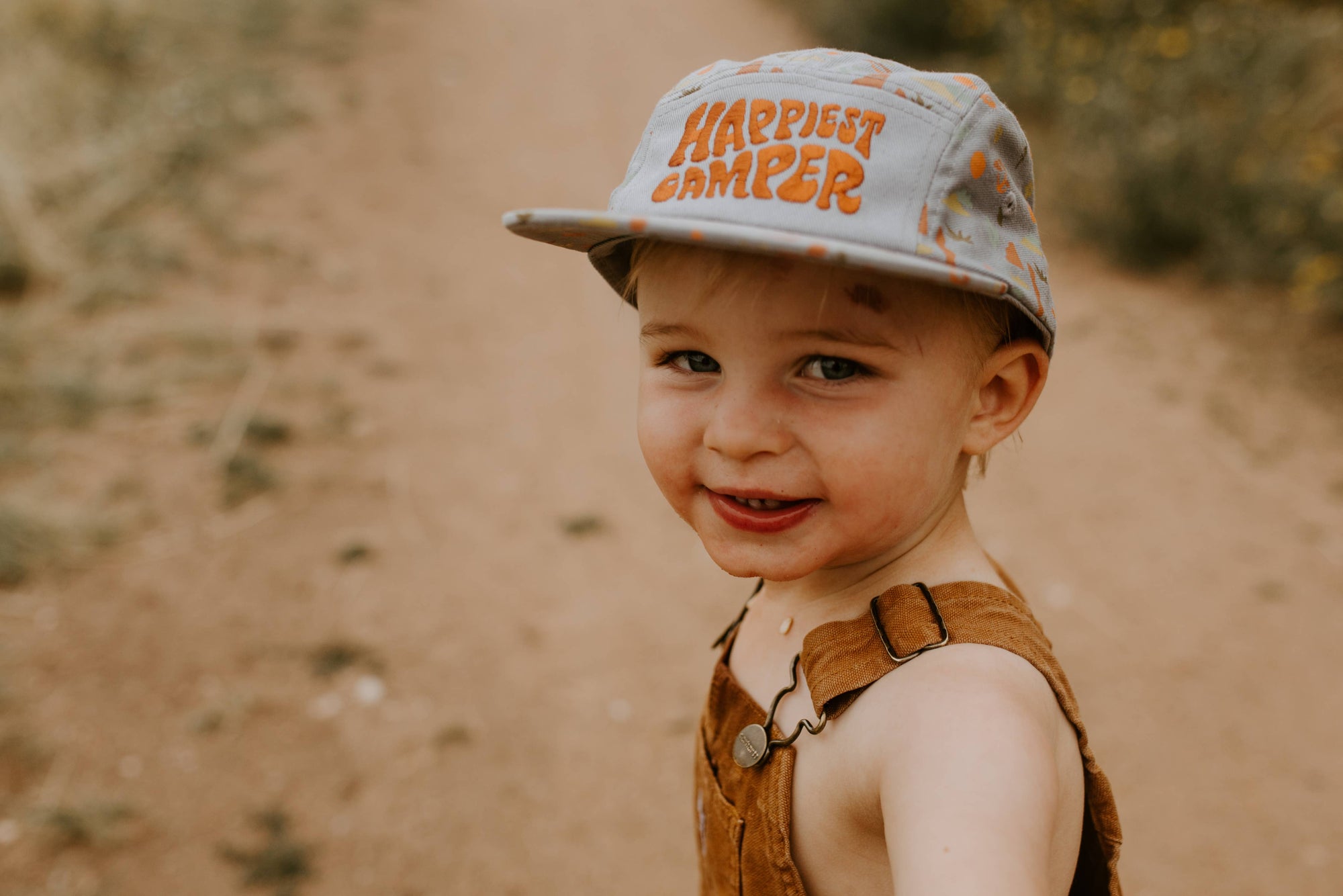Trek Light- Happiest Camper Baby & Kids Hat