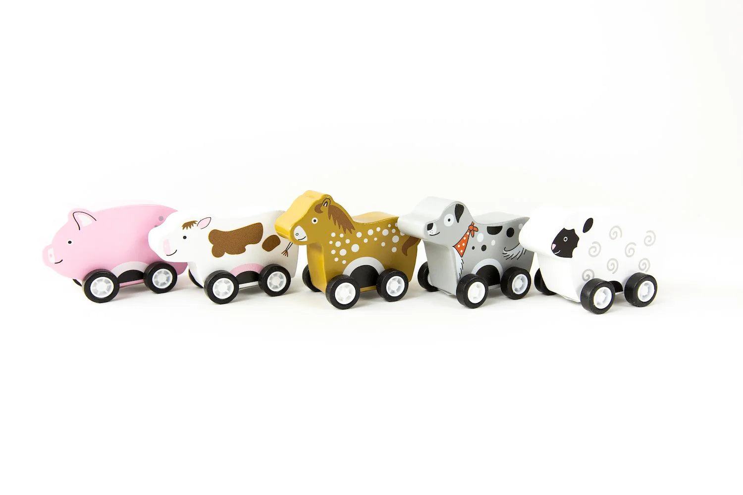 Jack Rabbit Creations- Pullback Barnyard Vehicles