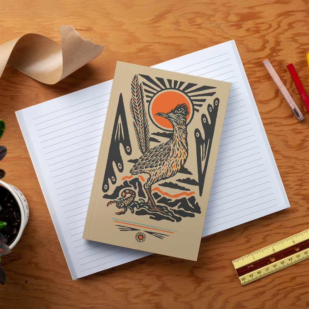 Denik x Rayco- Roadrunner Kraft Classic Layflat Notebook
