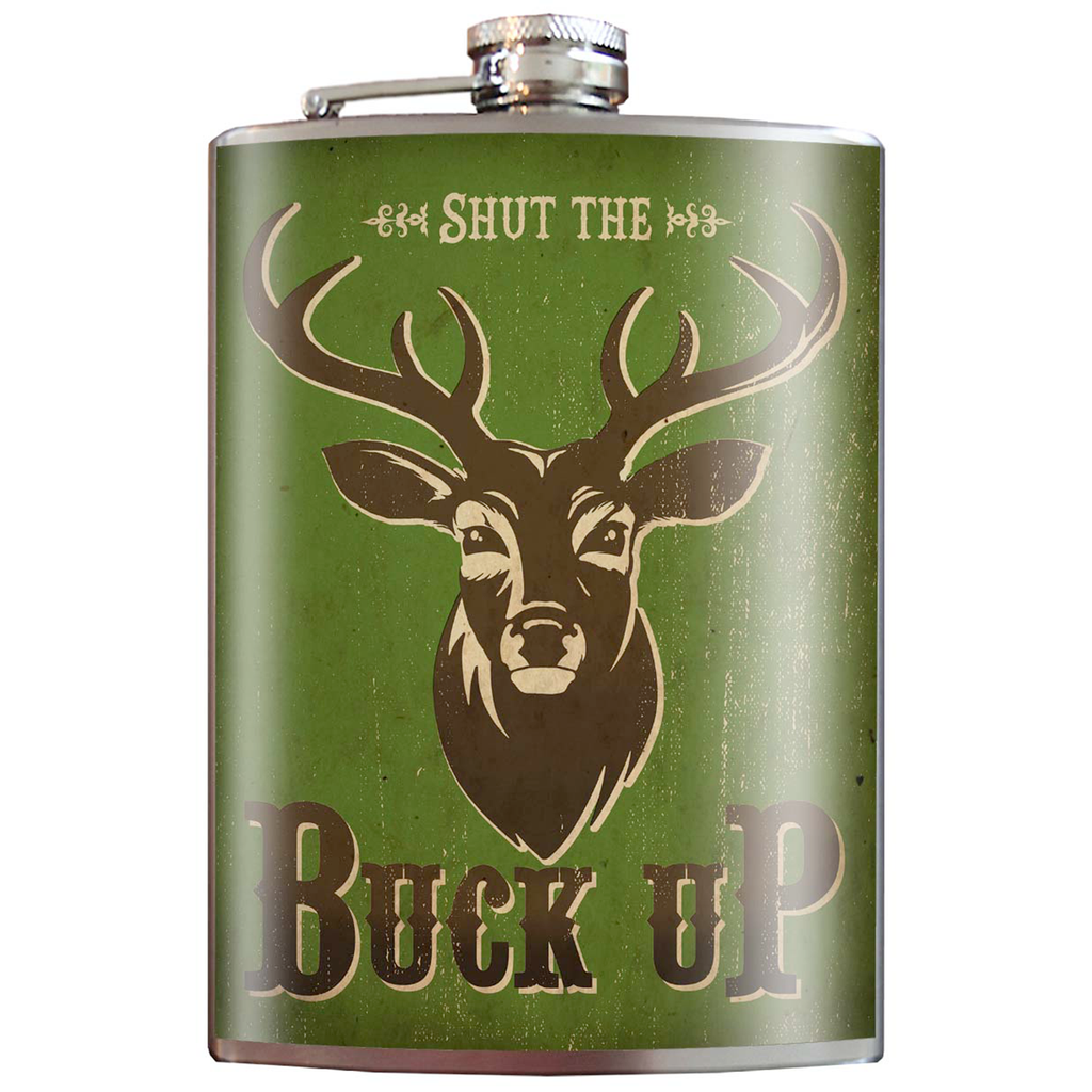 Lucky Jack- Flask - Buck Up!