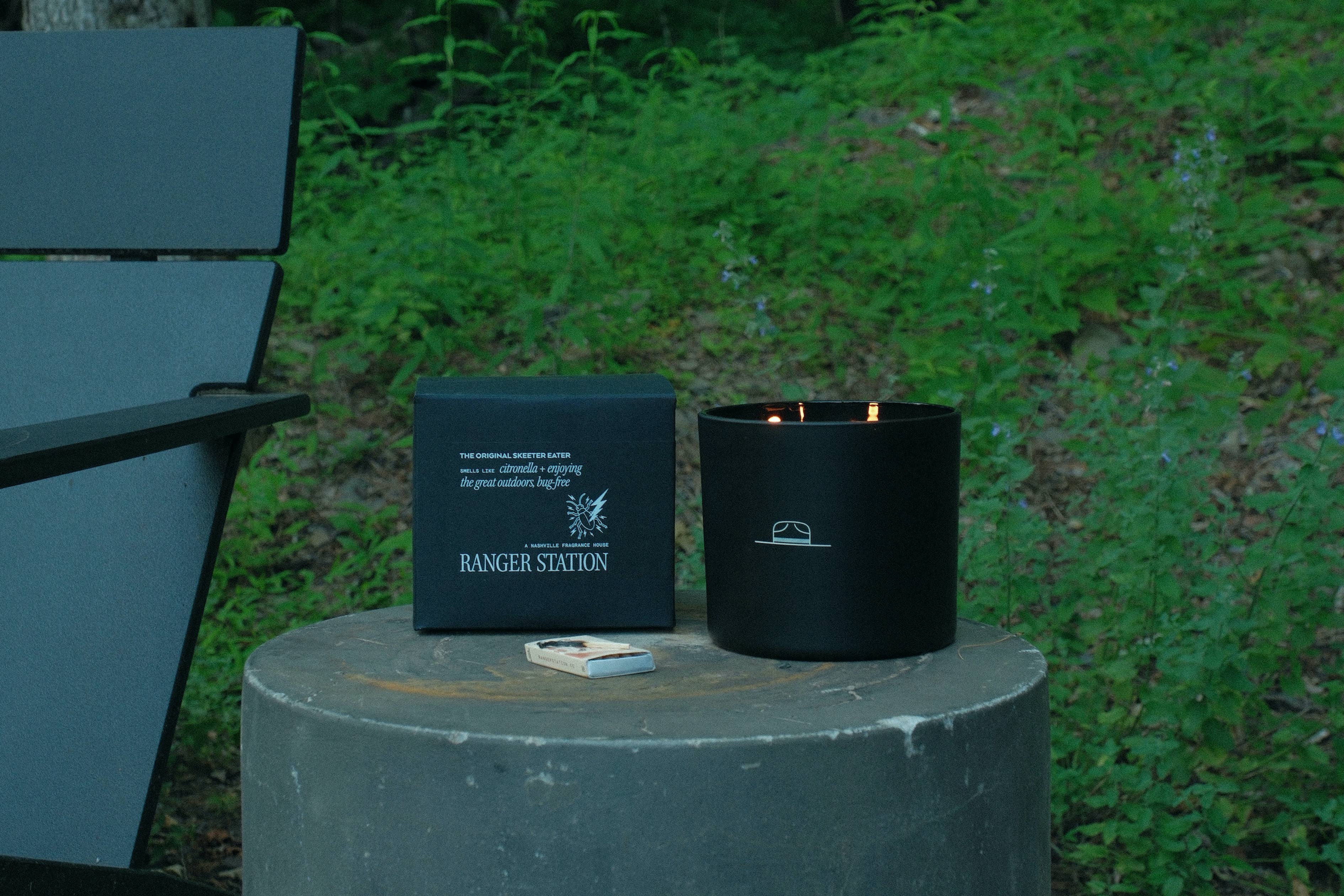 Ranger Station- The original Skeeter Eater Mammoth Candle