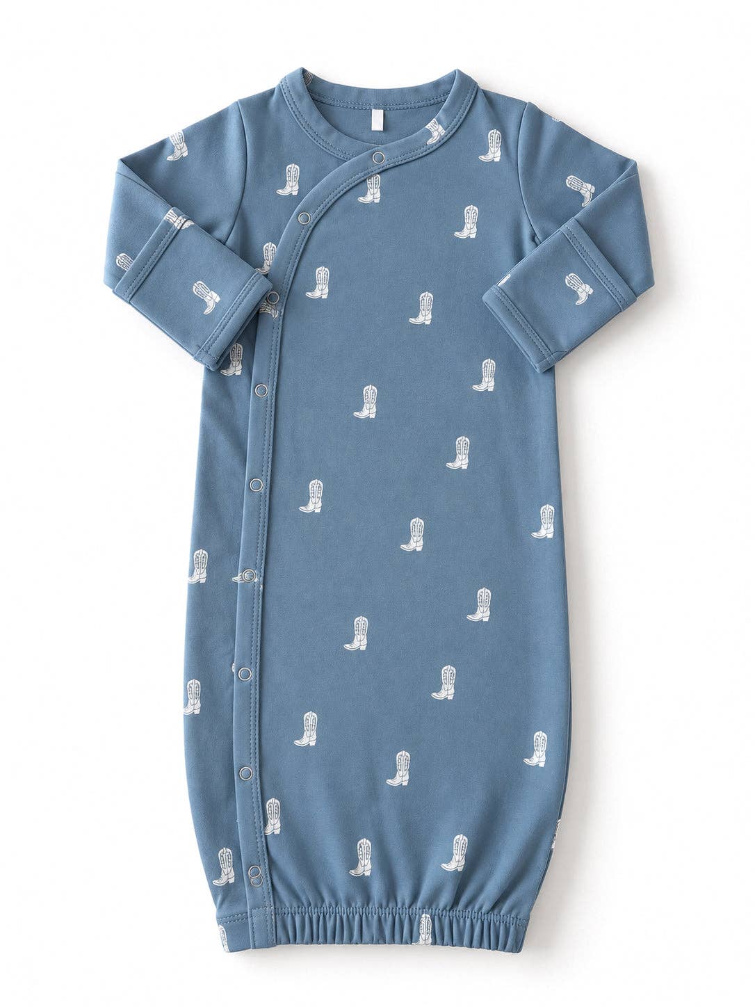 SIIX Collection- Cowboy Boots / Organic Cotton Gown