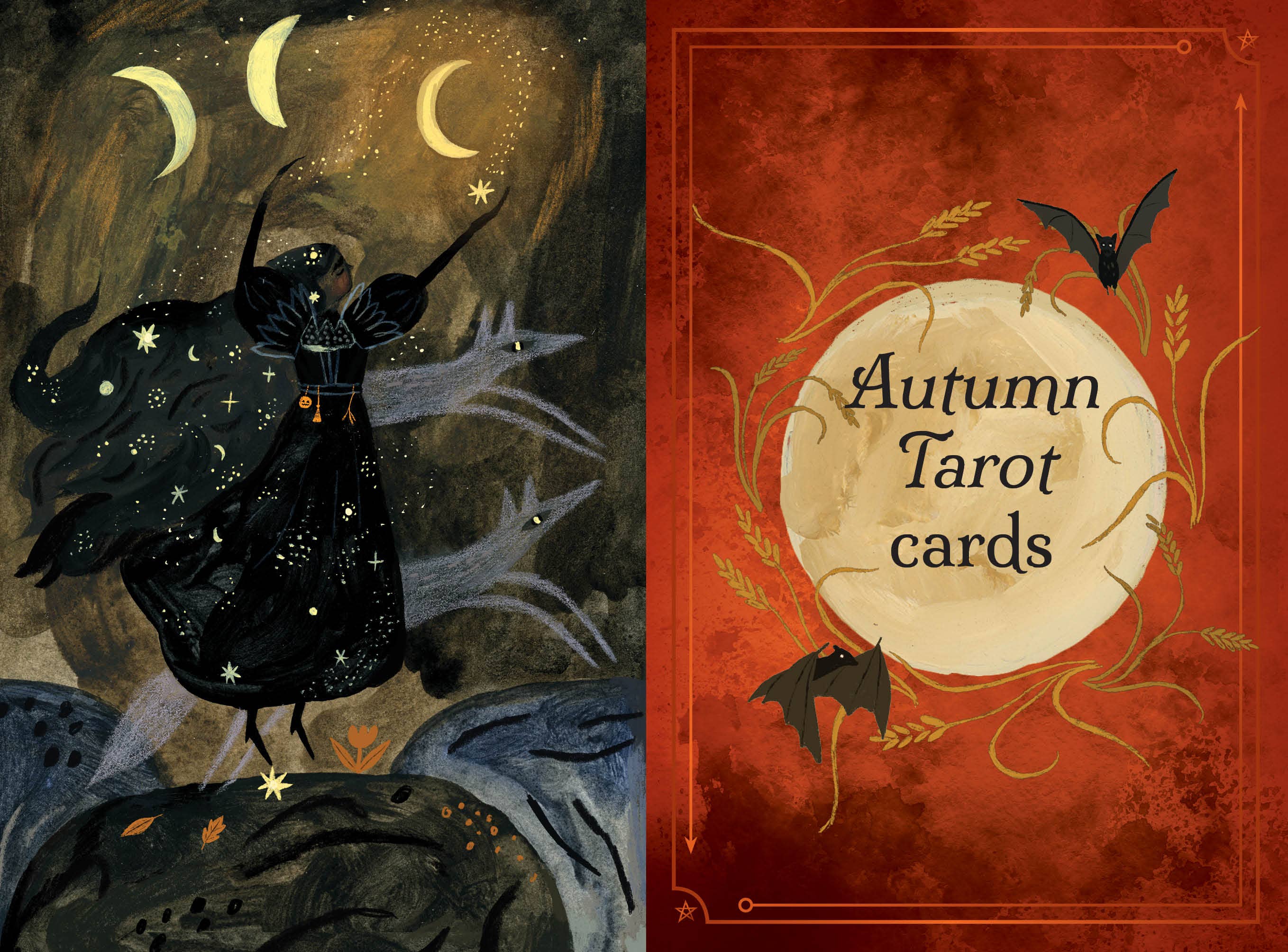 Simon & Schuster- Seasons of the Witch Autumn Tarot by Lorriane Anderson