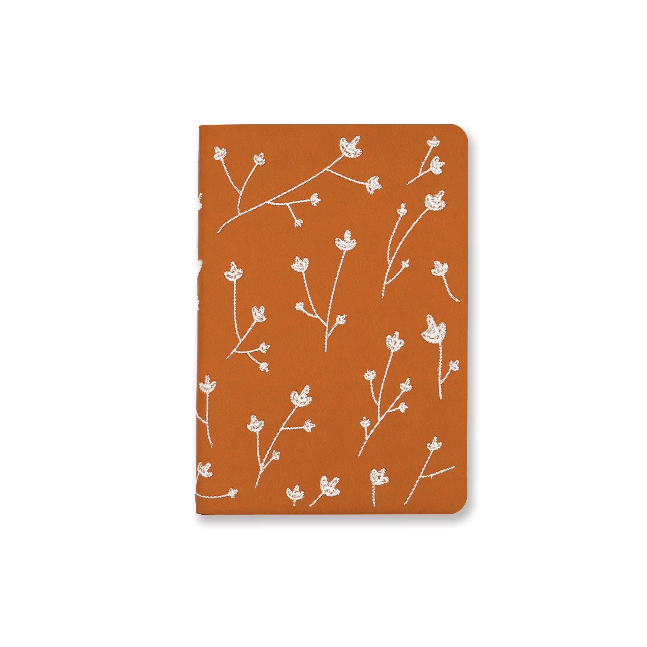 Denik- Samantha Embroidered Layflat Journal Notebook