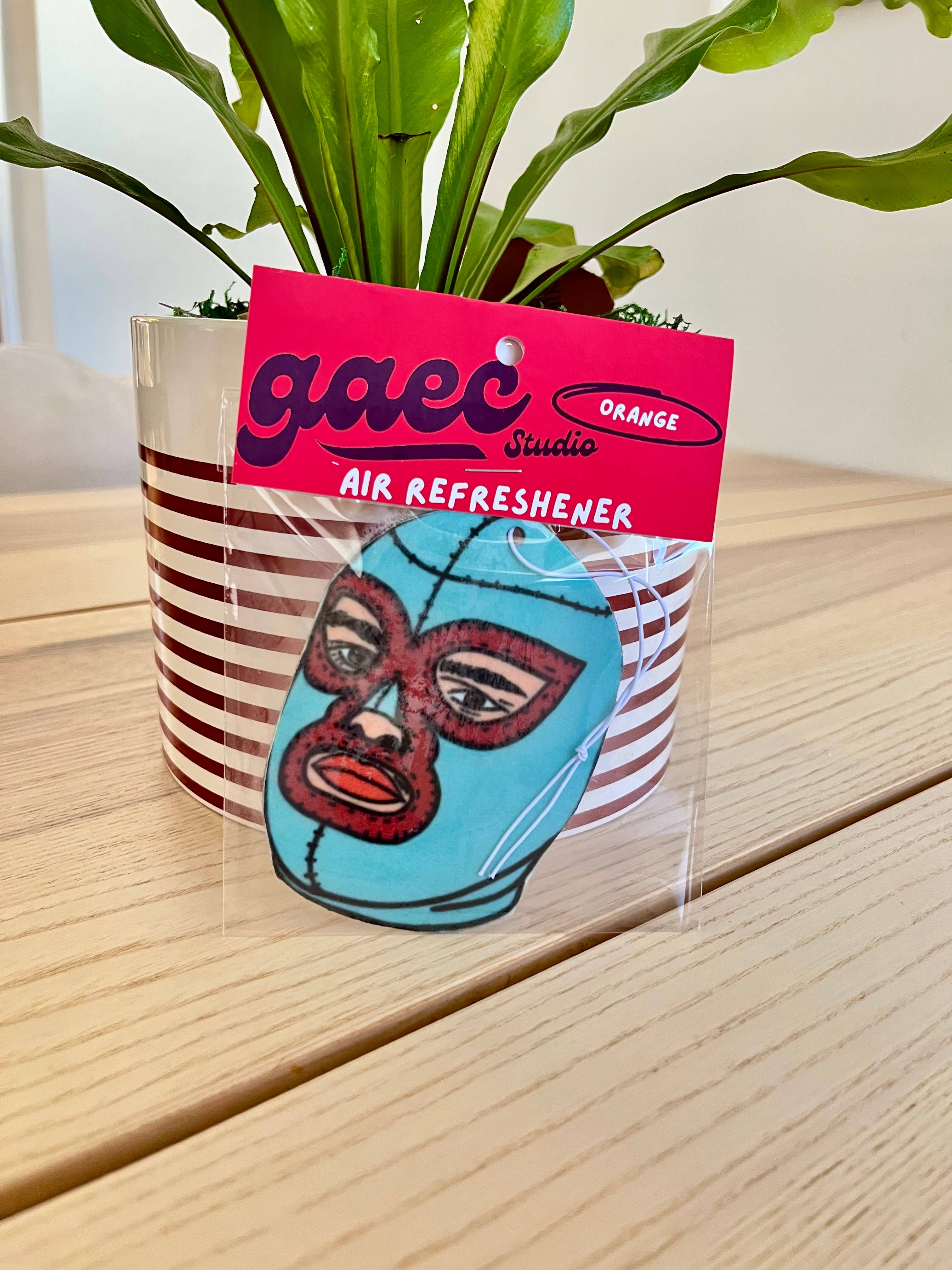Gaec Studio- Nacho Libre Mask Air Freshener