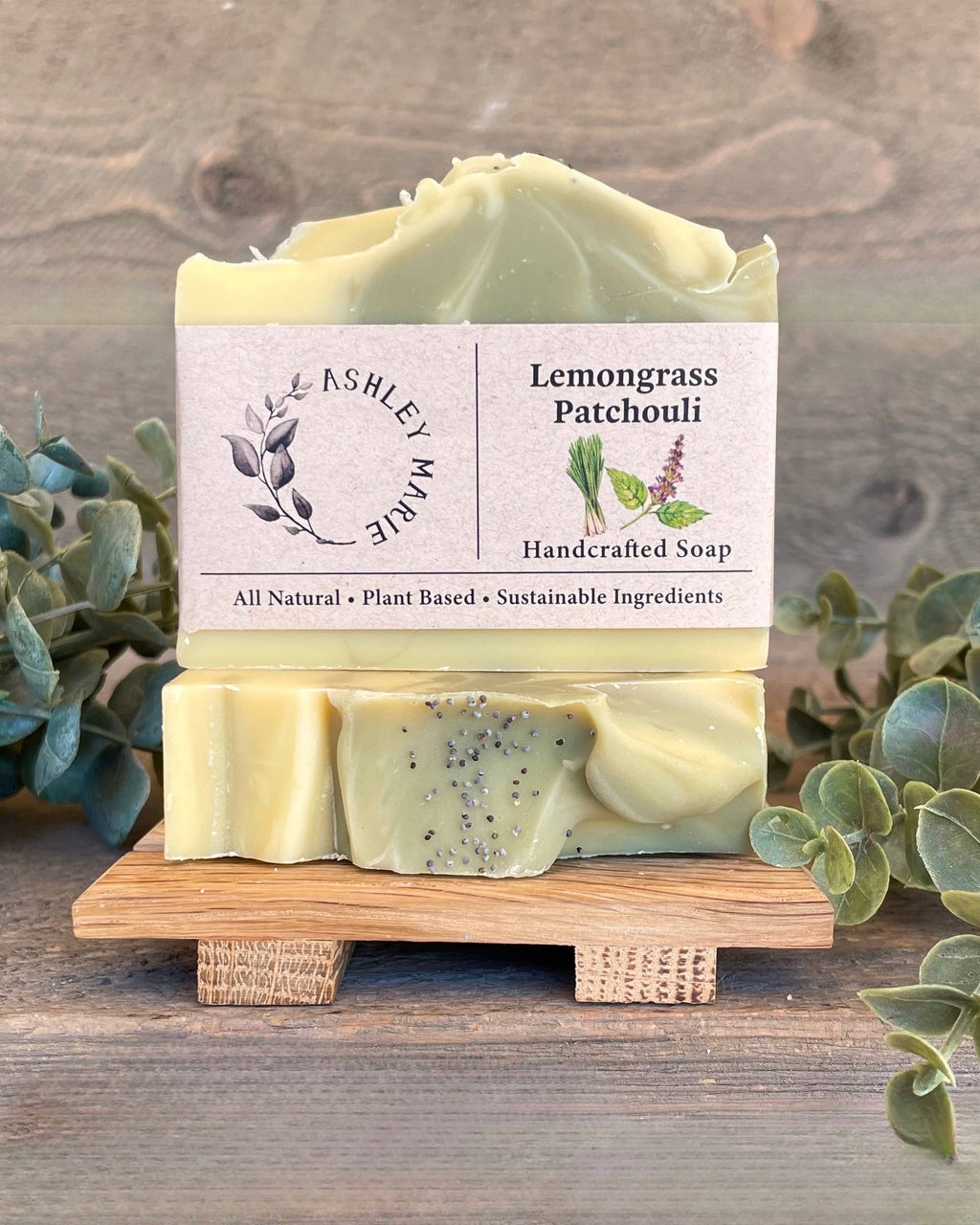 Ashley Marie Soap- Lemongrass Patchouli Bar Soap