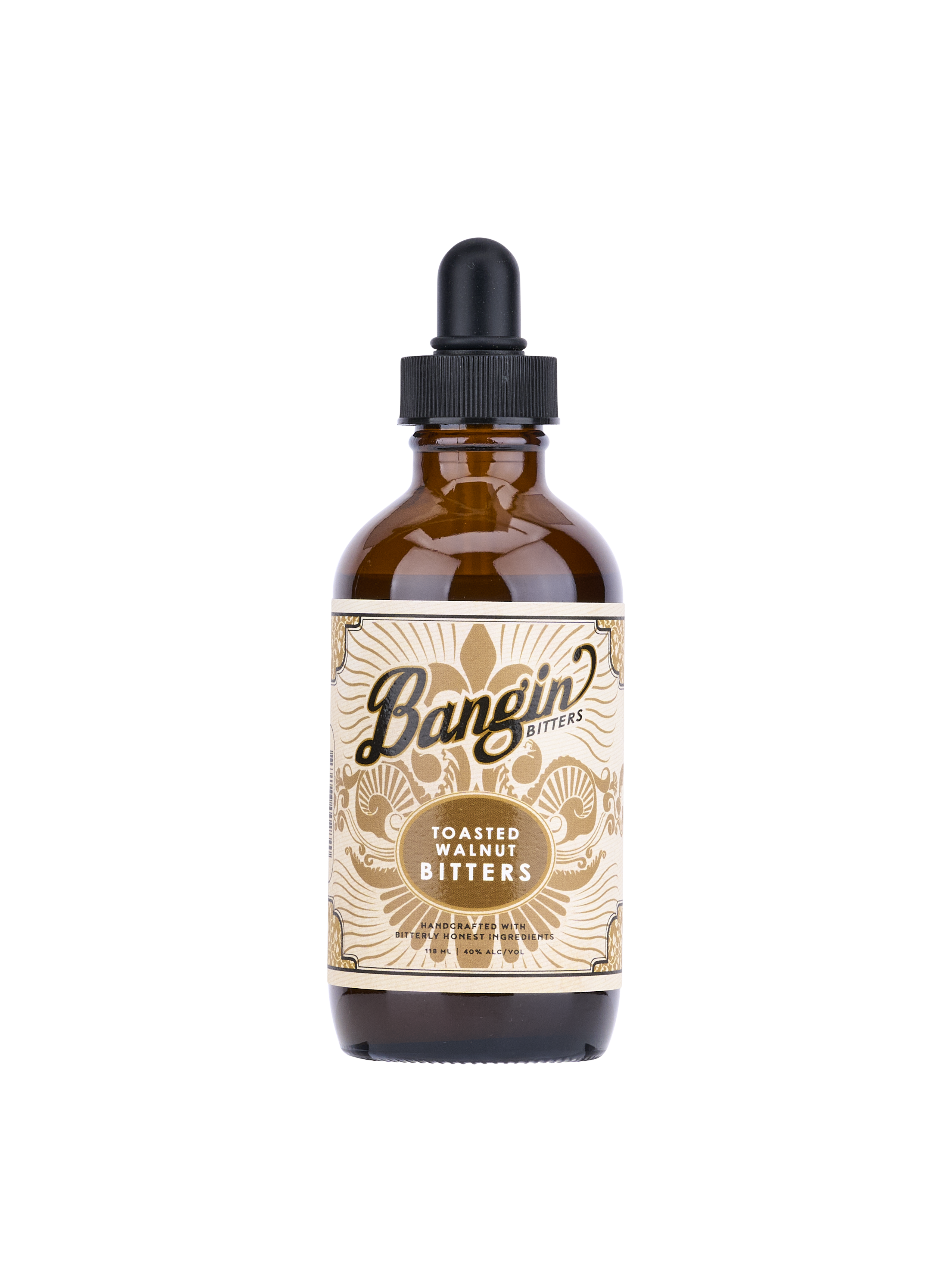 Yes Cocktail Co.- Bangin' Bitters : Toasted Walnut