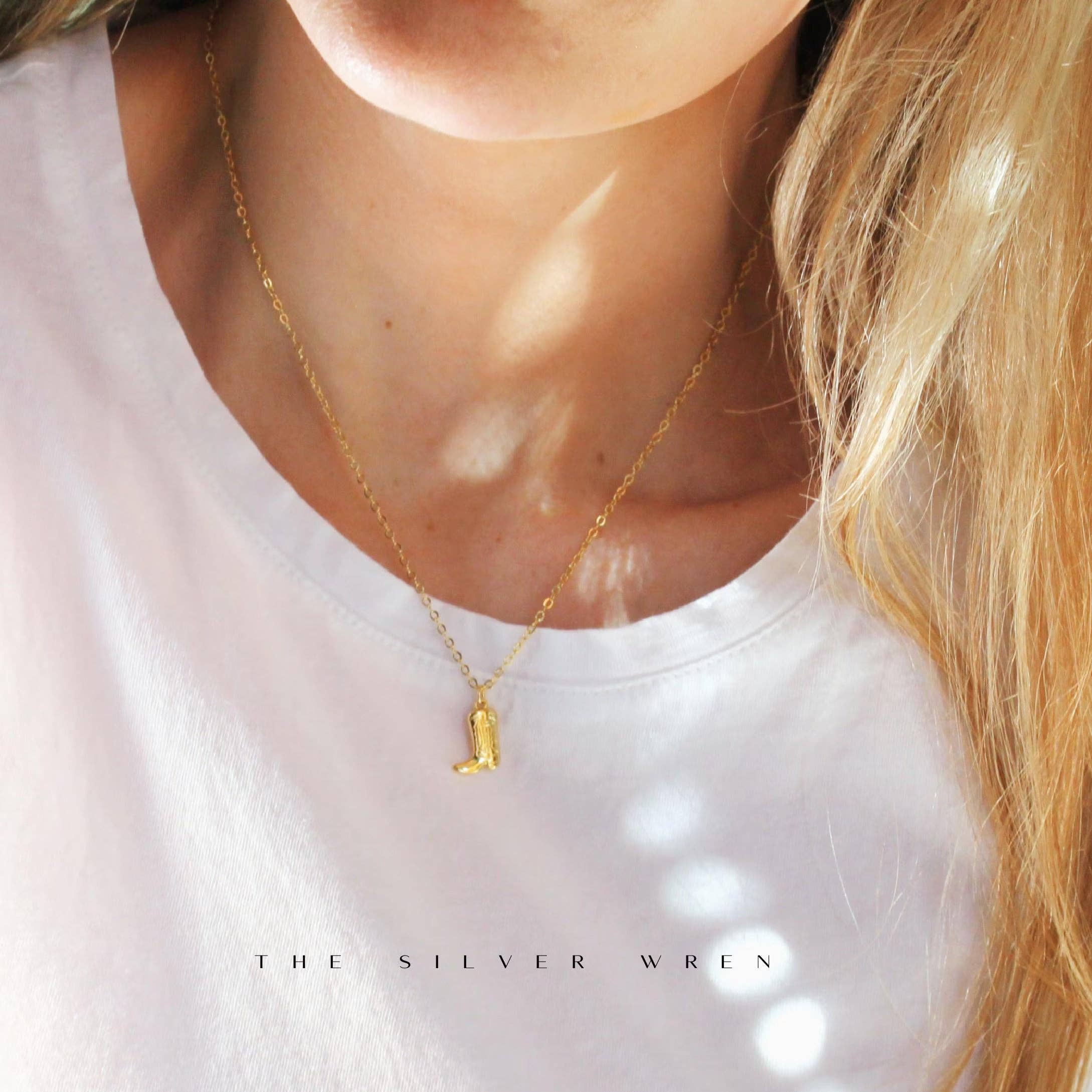 The Silver Wren- Western Pendant Necklaces