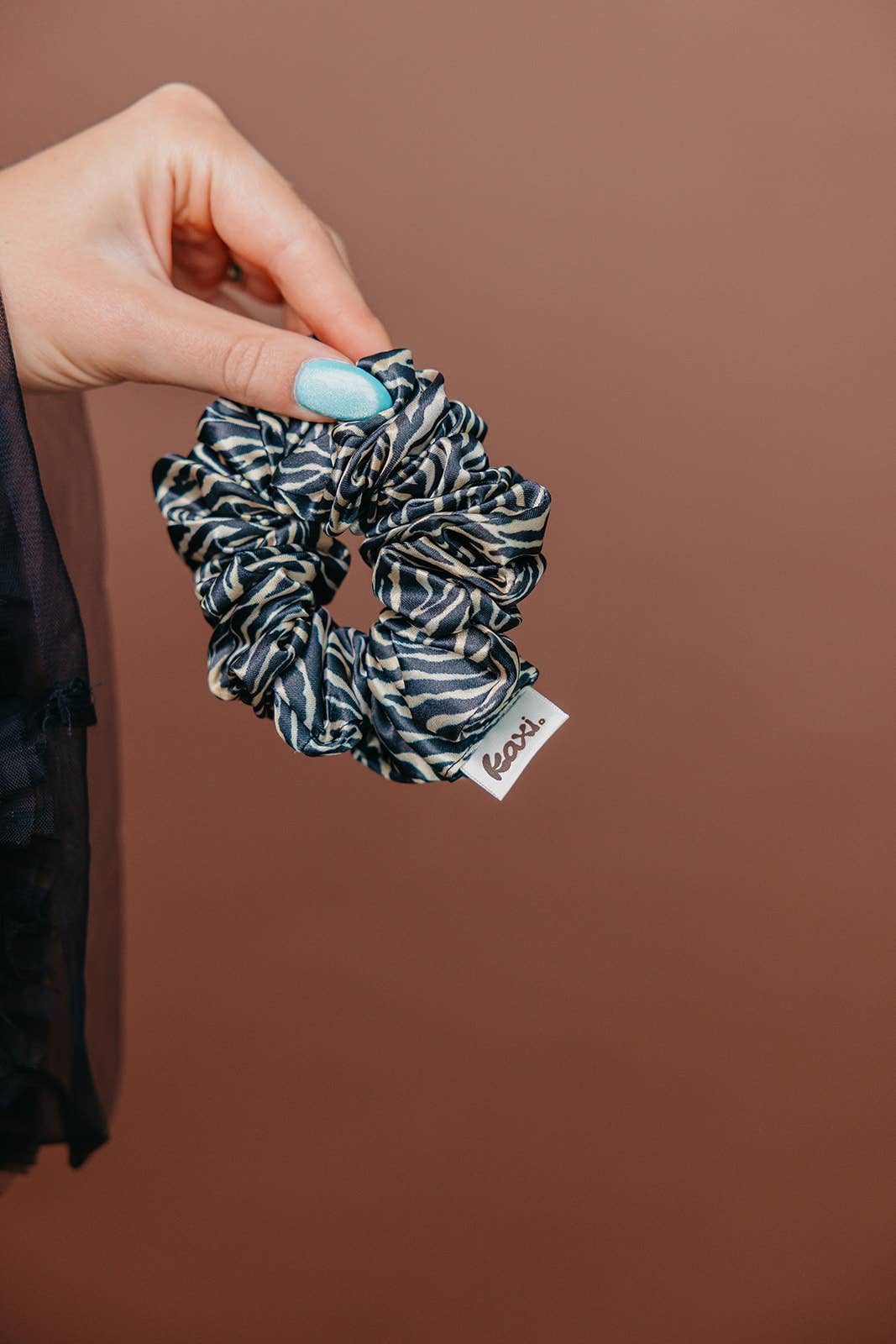 KAXI- KAXI X Whitney Leavitt House of Her Zebra Midi Scrunchie