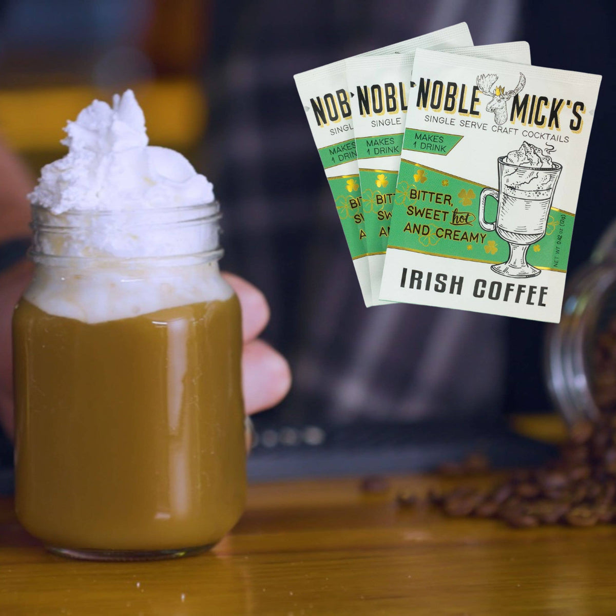 Noble Mick's- Irish Coffee Single Serve Craft Cocktail