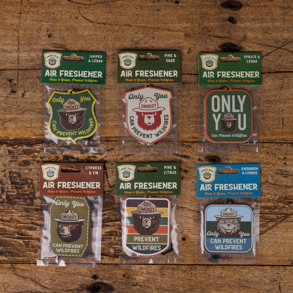 Good & Well Supply Co.- Cypress & Fir - Smokey Bear Air Freshener