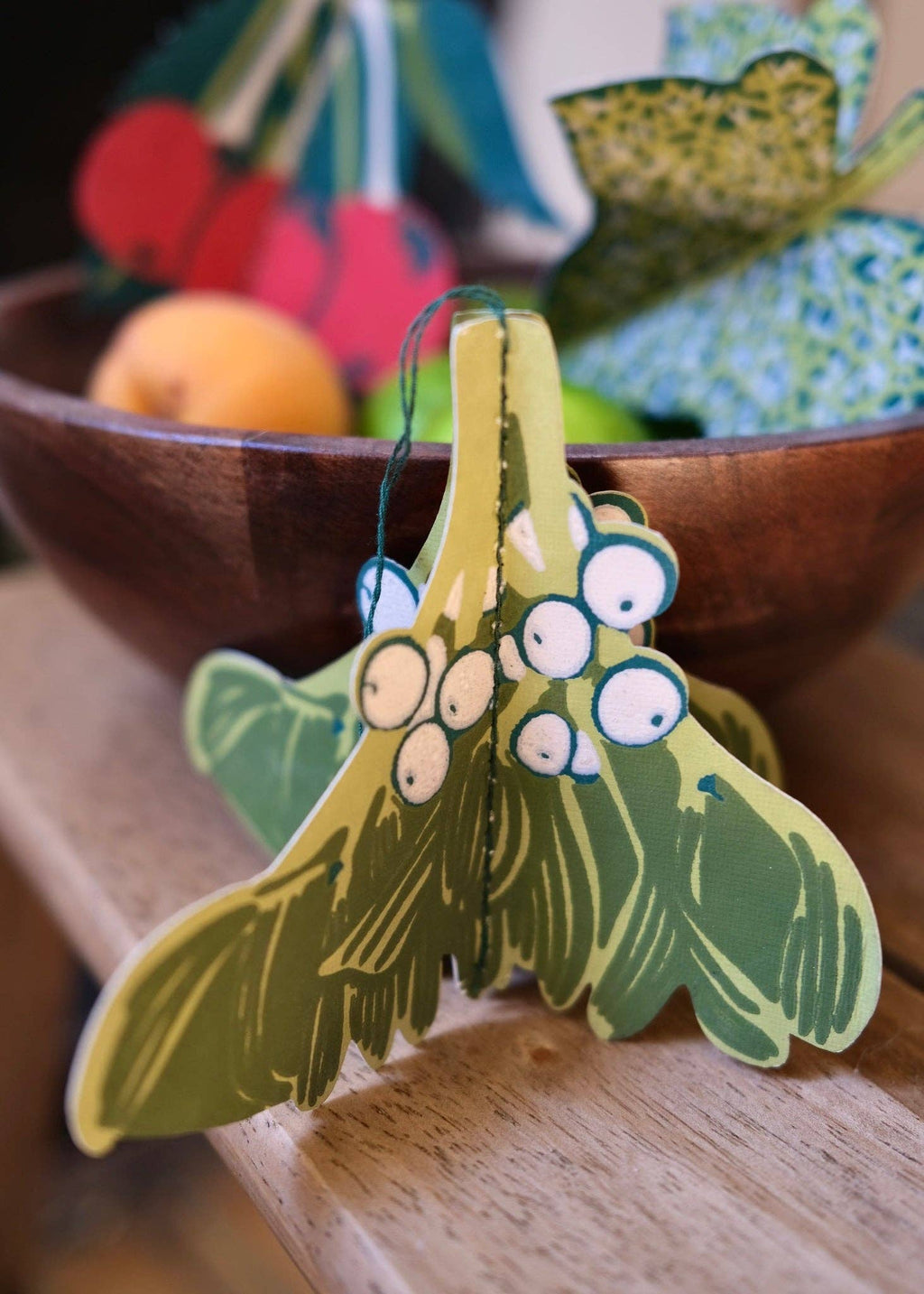 East End Press- Festive Foliage Paper Ornaments