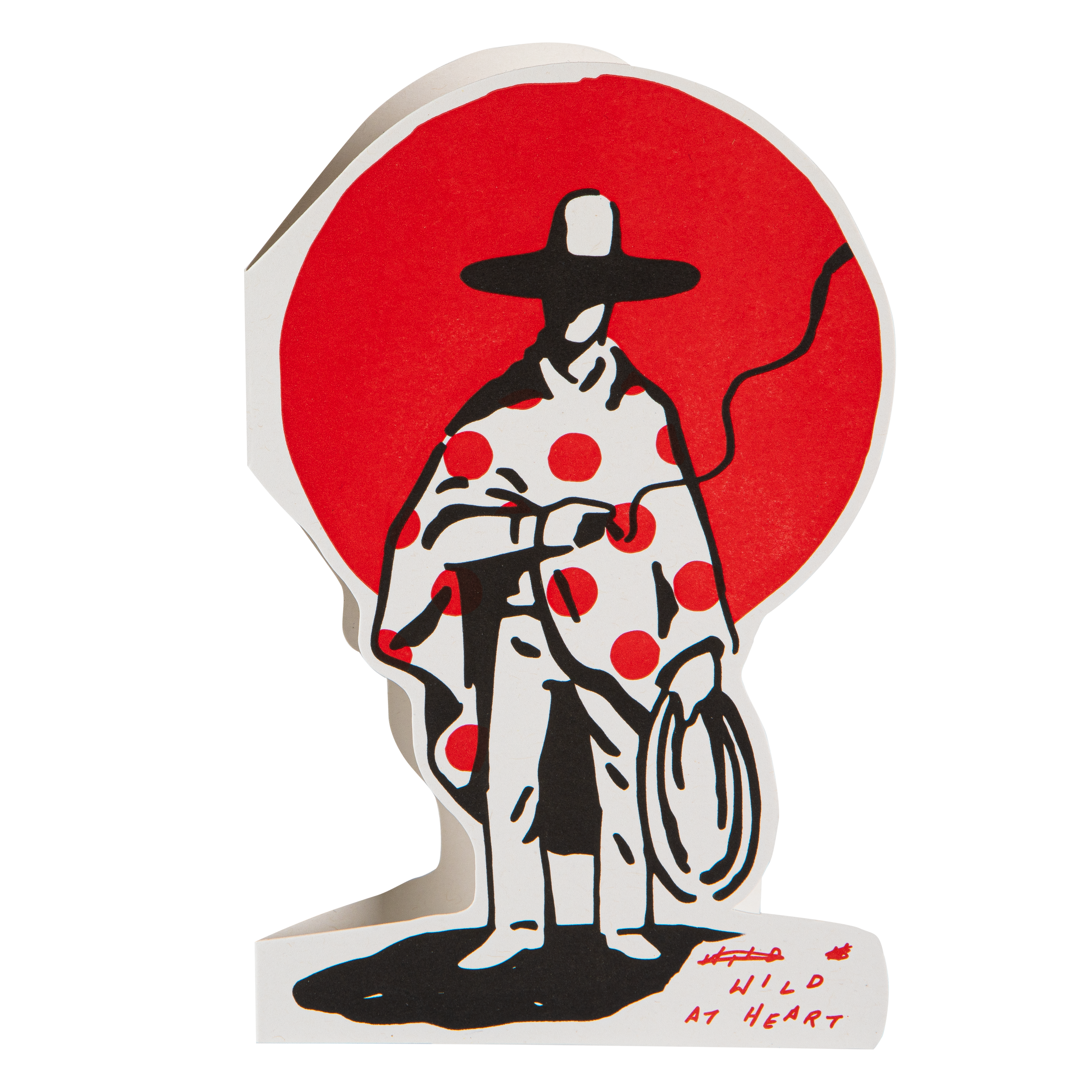 Archivist- Wild At Heart Cowboy | Cut-Out - Greeting Card