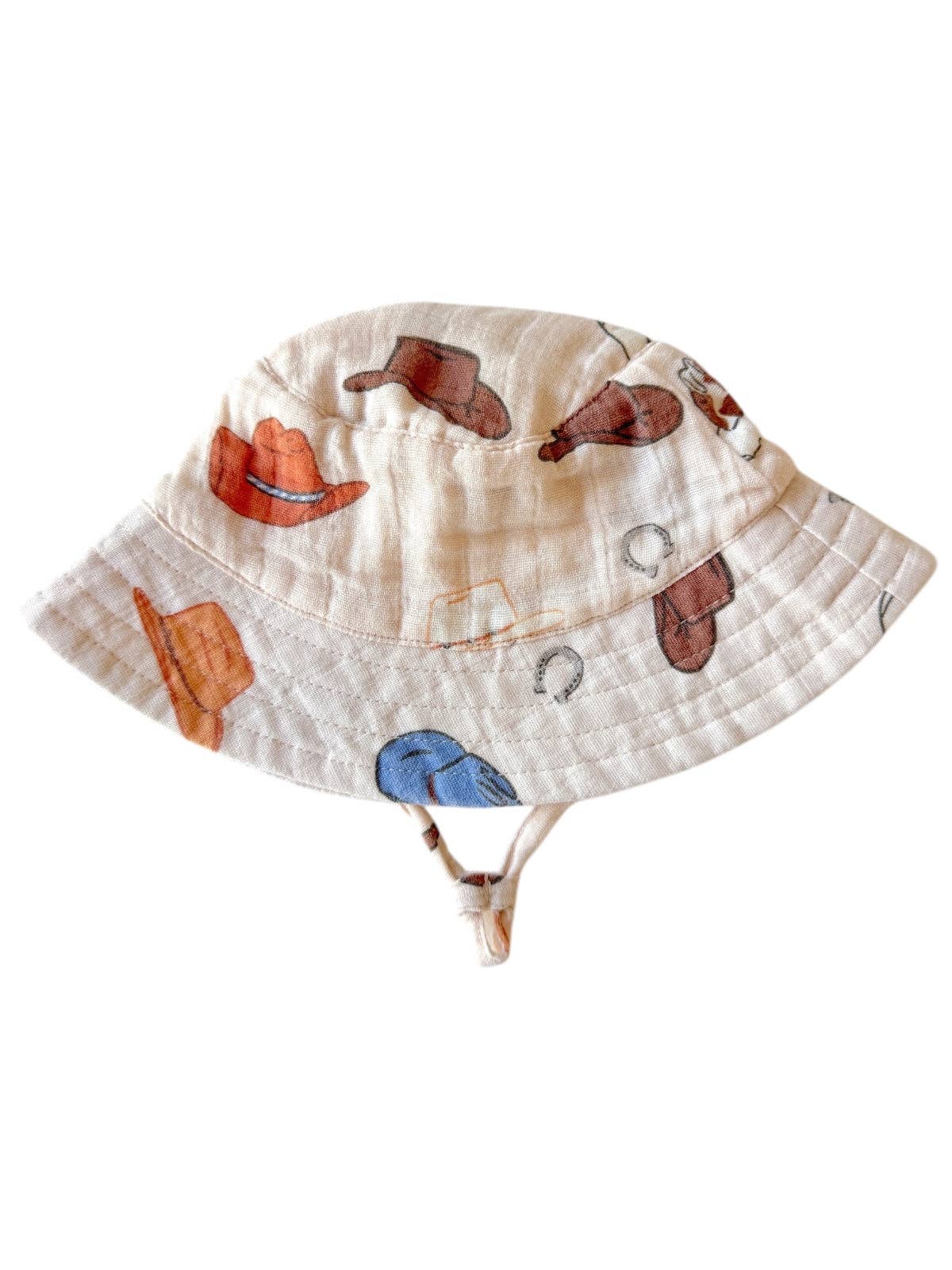 SIIX Collection- Western / Muslin Bucket Hat