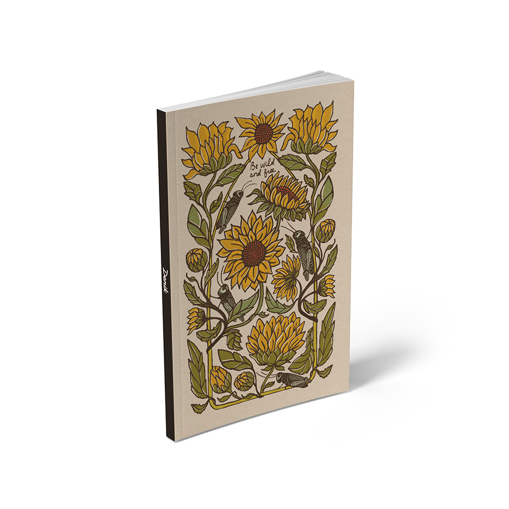 Denik- Sunflower Soft Touch Classic Layflat Notebook