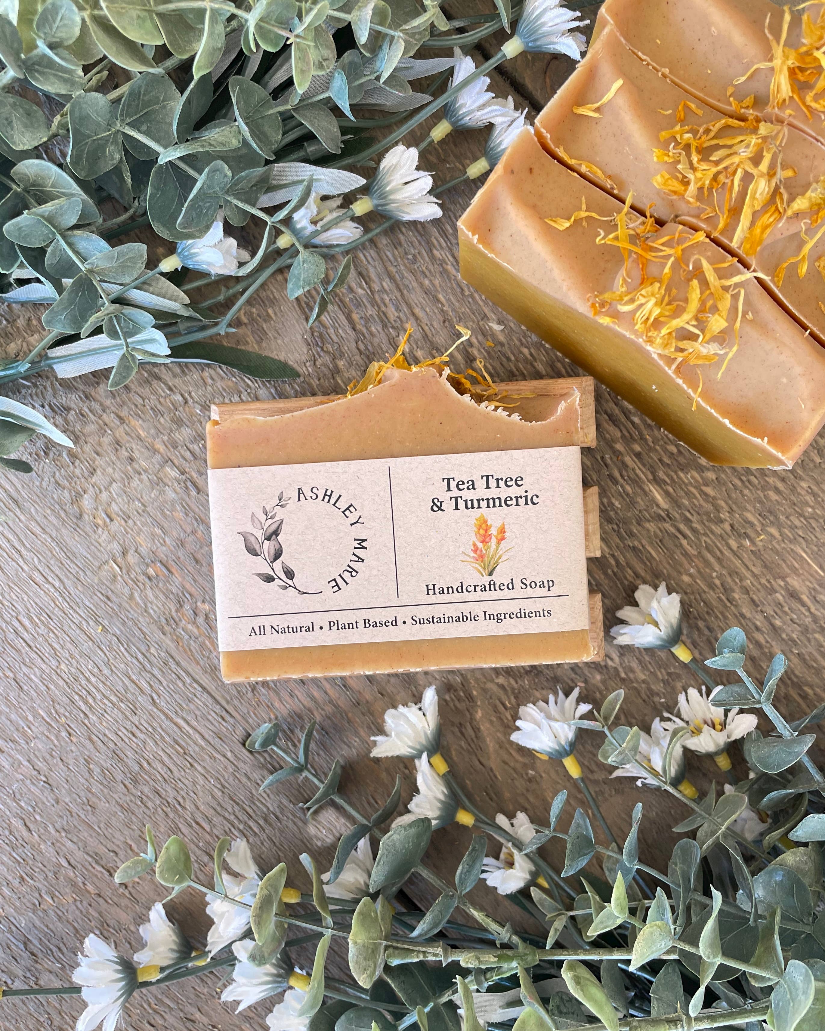 Ashley Marie Soap- Tea Tree & Turmeric Bar Soap