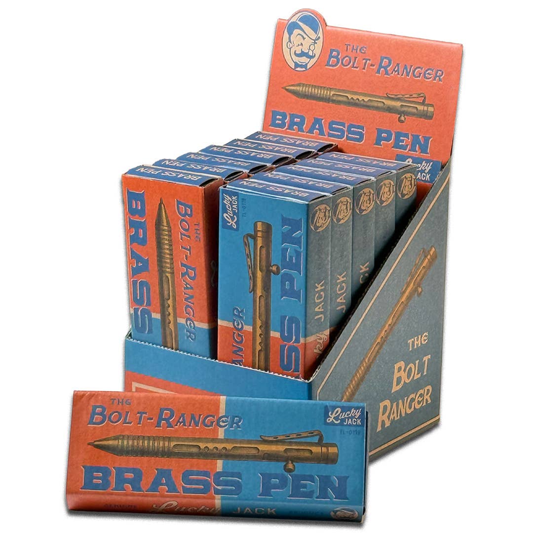 Lucky Jack- Bolt-Ranger Solid Brass Pen