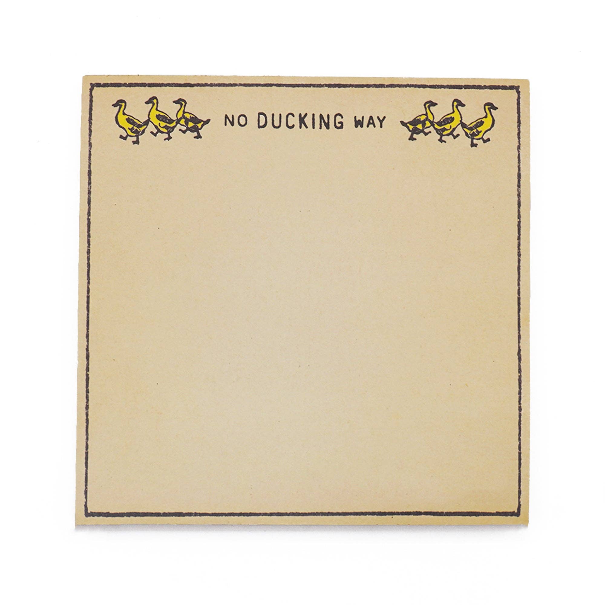 Sugarboo & Co- No Ducking Way Small Notepad