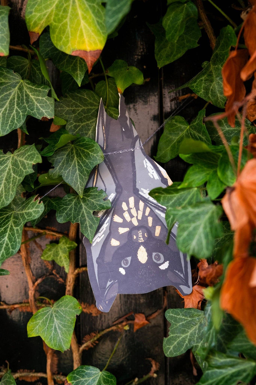 East End Press- Bats Sewn Garland