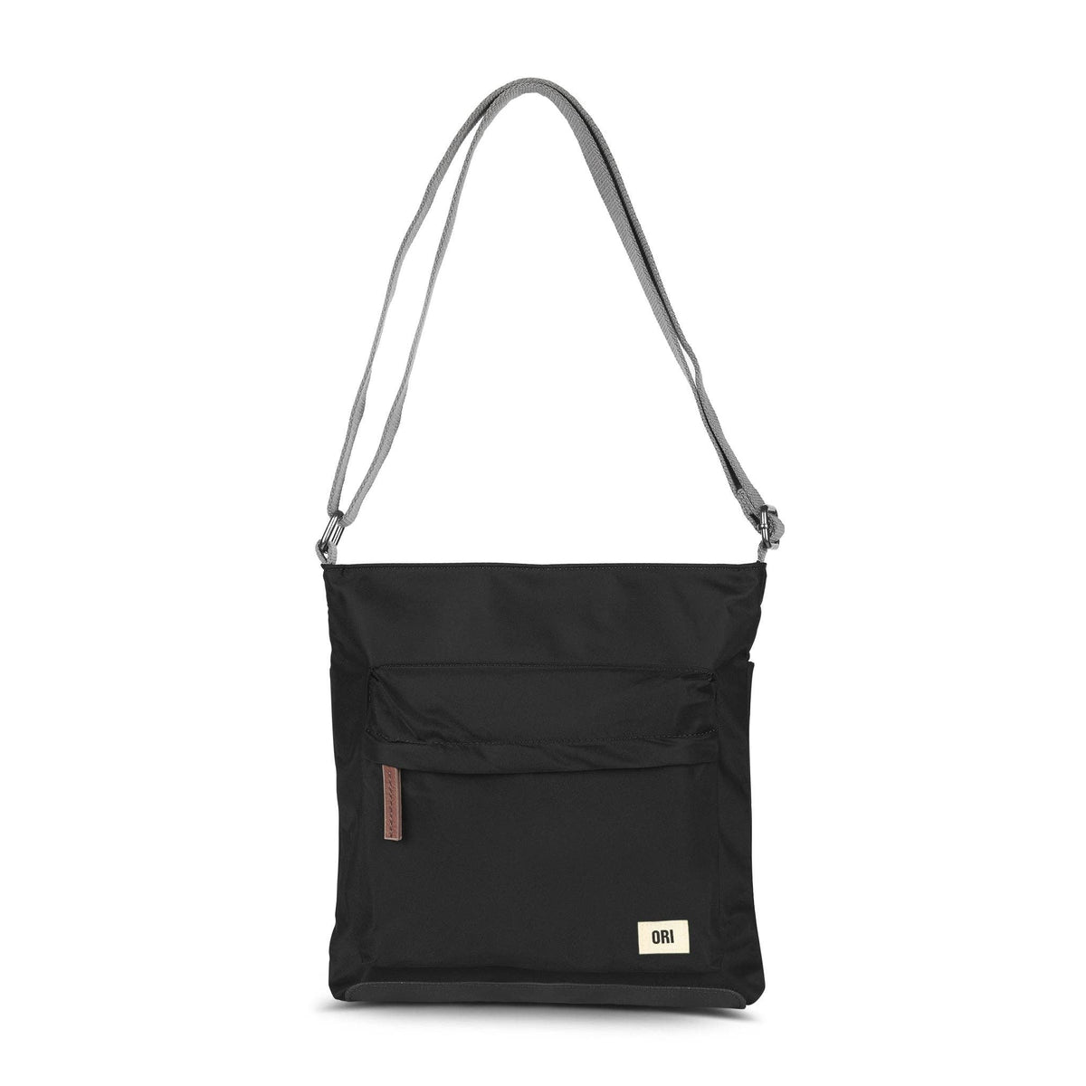 ORI London- Kennington Crossbody Bag in Black Nylon