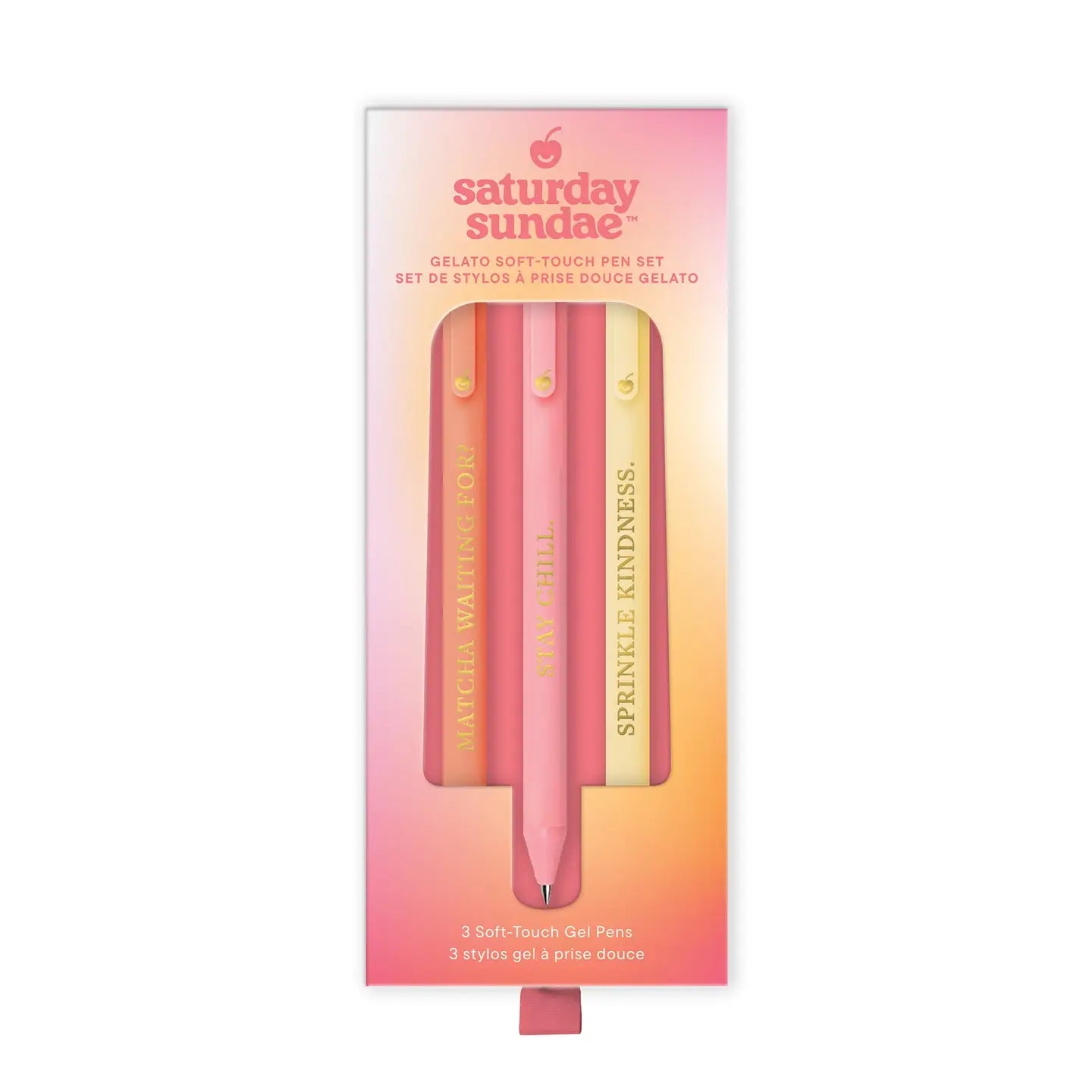 Studio Oh!- Saturday Sundae Tutti-Frutti Gelato Pen Set