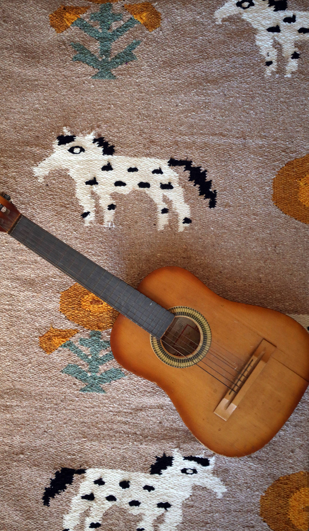 Tribe and True- Poppies 'n Ponies // Handwoven Blanket