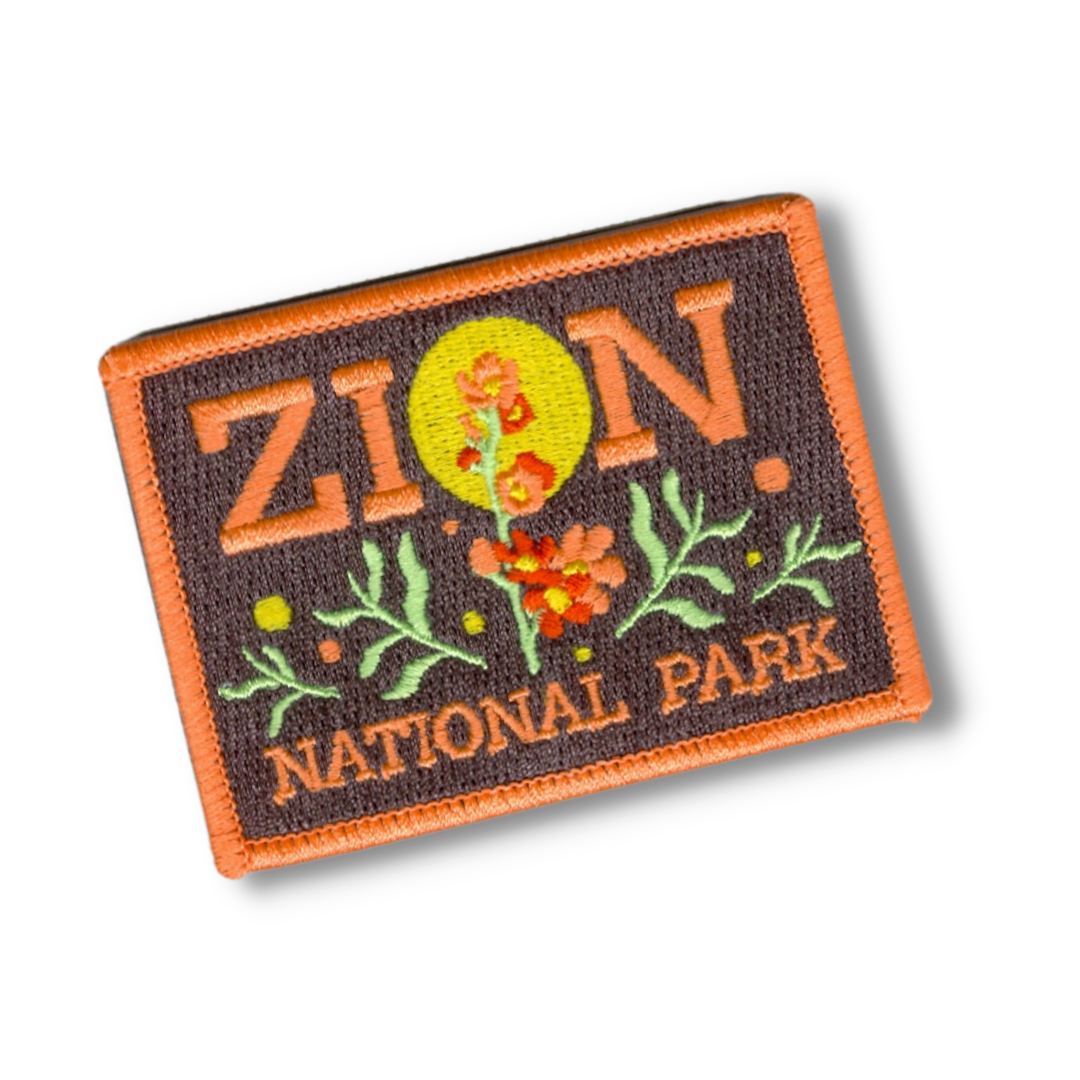 Outpatch- Zion National Park Wildflowers stick-on patch