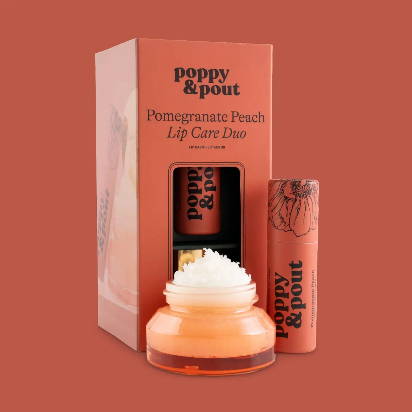 Poppy & Pout- Lip Care Duo