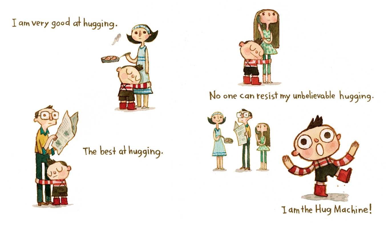 Simon & Schuster- Hug Machine by Scott Campbell