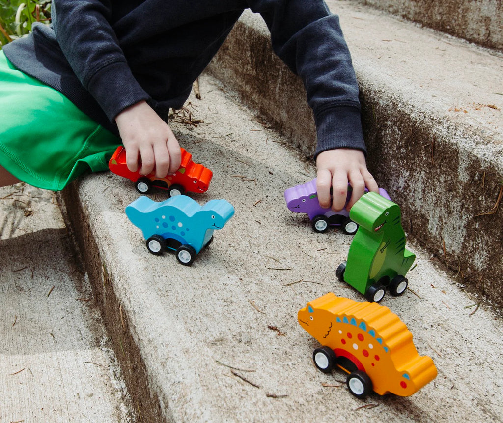 Jack Rabbit Creations- Dino Pull Back Vehicles