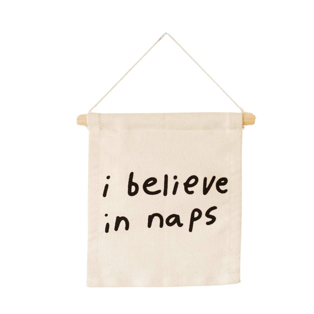 Imani Collective- I believe in naps hang sign