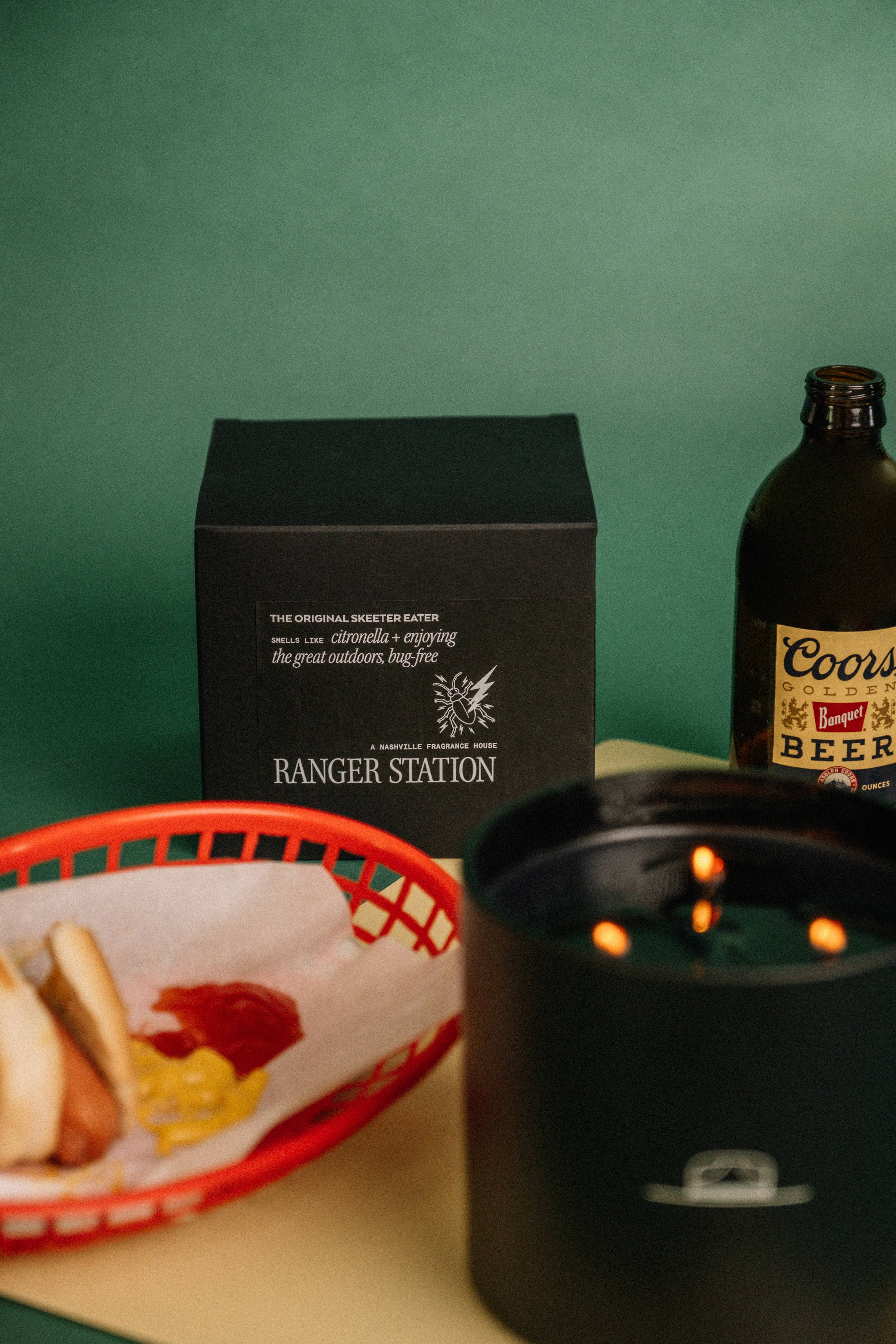 Ranger Station- The original Skeeter Eater Mammoth Candle