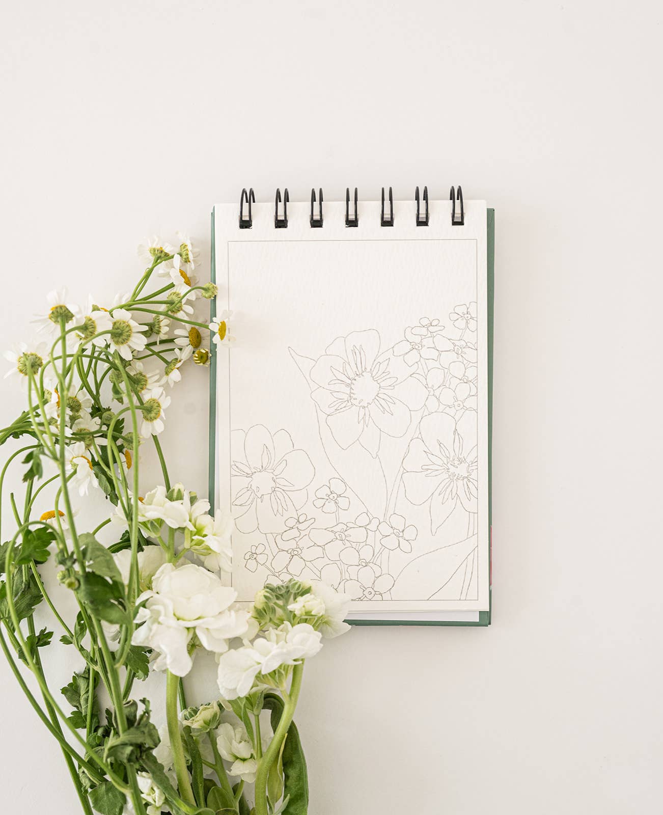 Bailey Rae Studio- A Little Bit of Summer - Mini Watercoloring Book