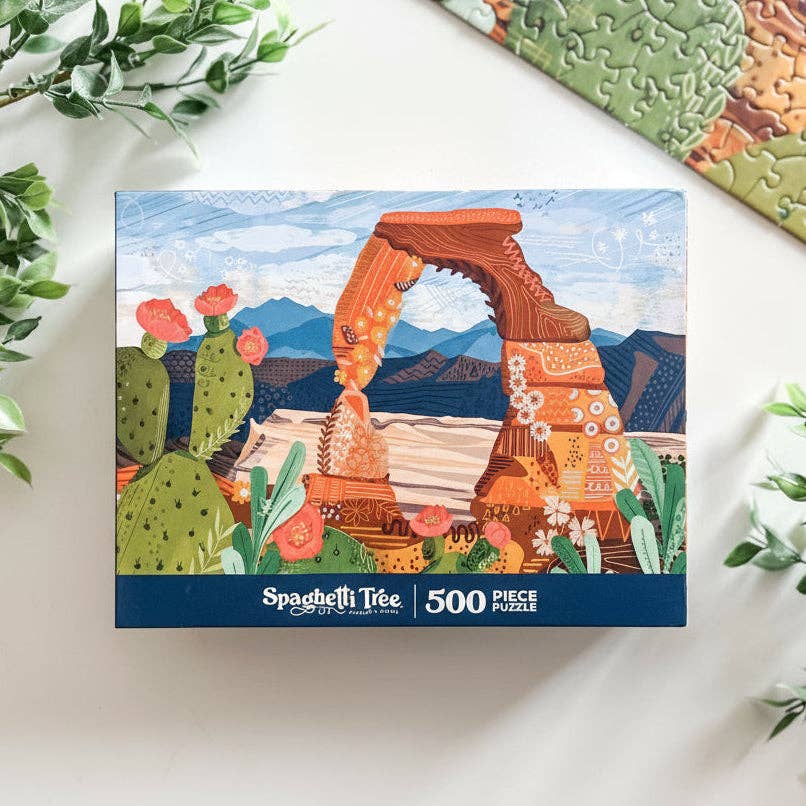 Spaghetti Tree- Delicate Work of Arch 500 Pc Puzzle