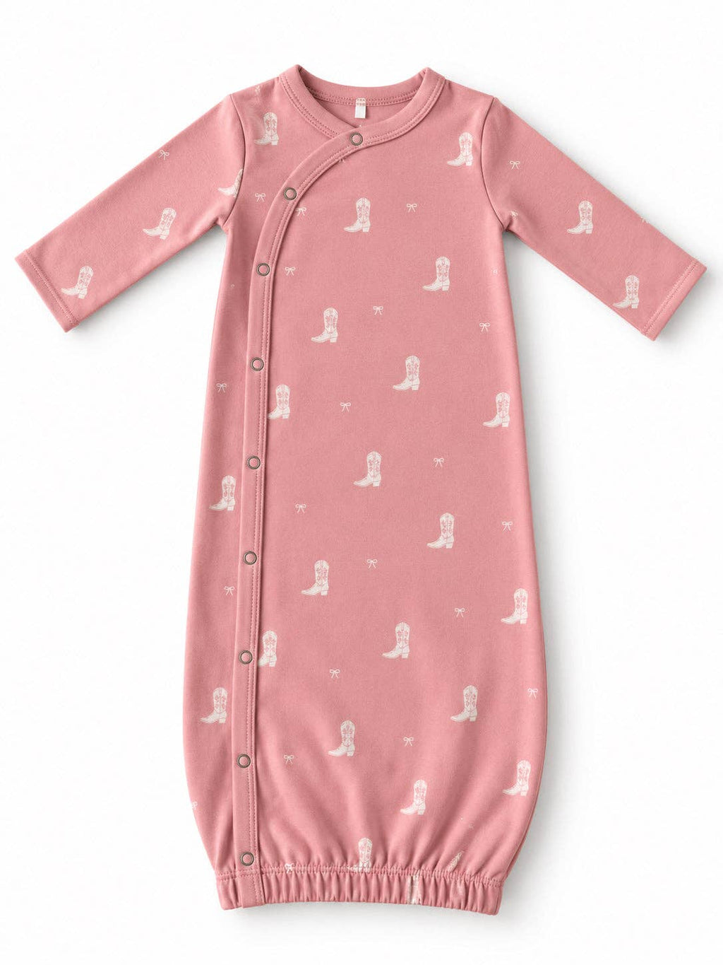 SIIX Collection- Boots & Bows / Organic Cotton Gown